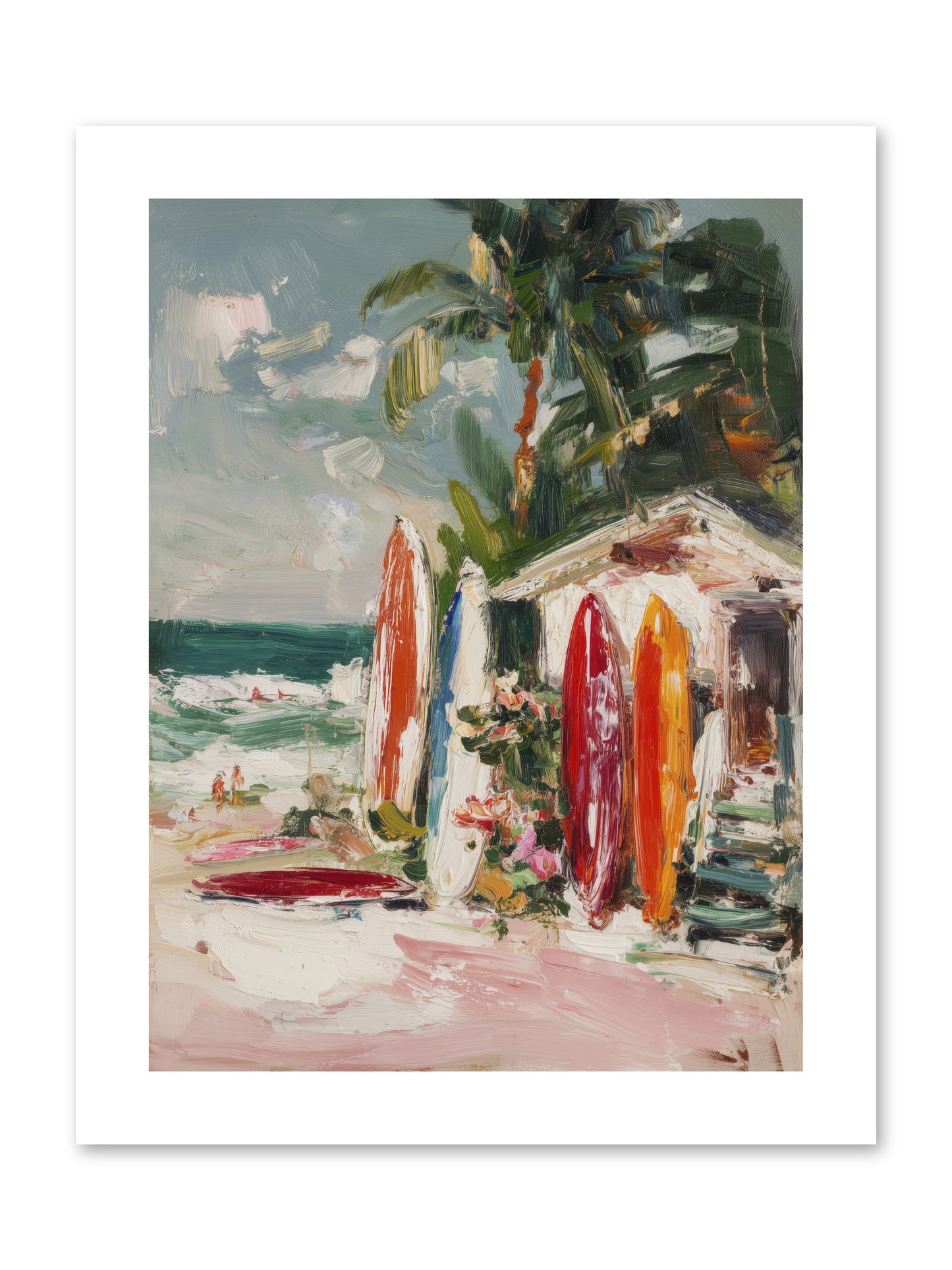 Tide Adventures -- Paper Print 9x12