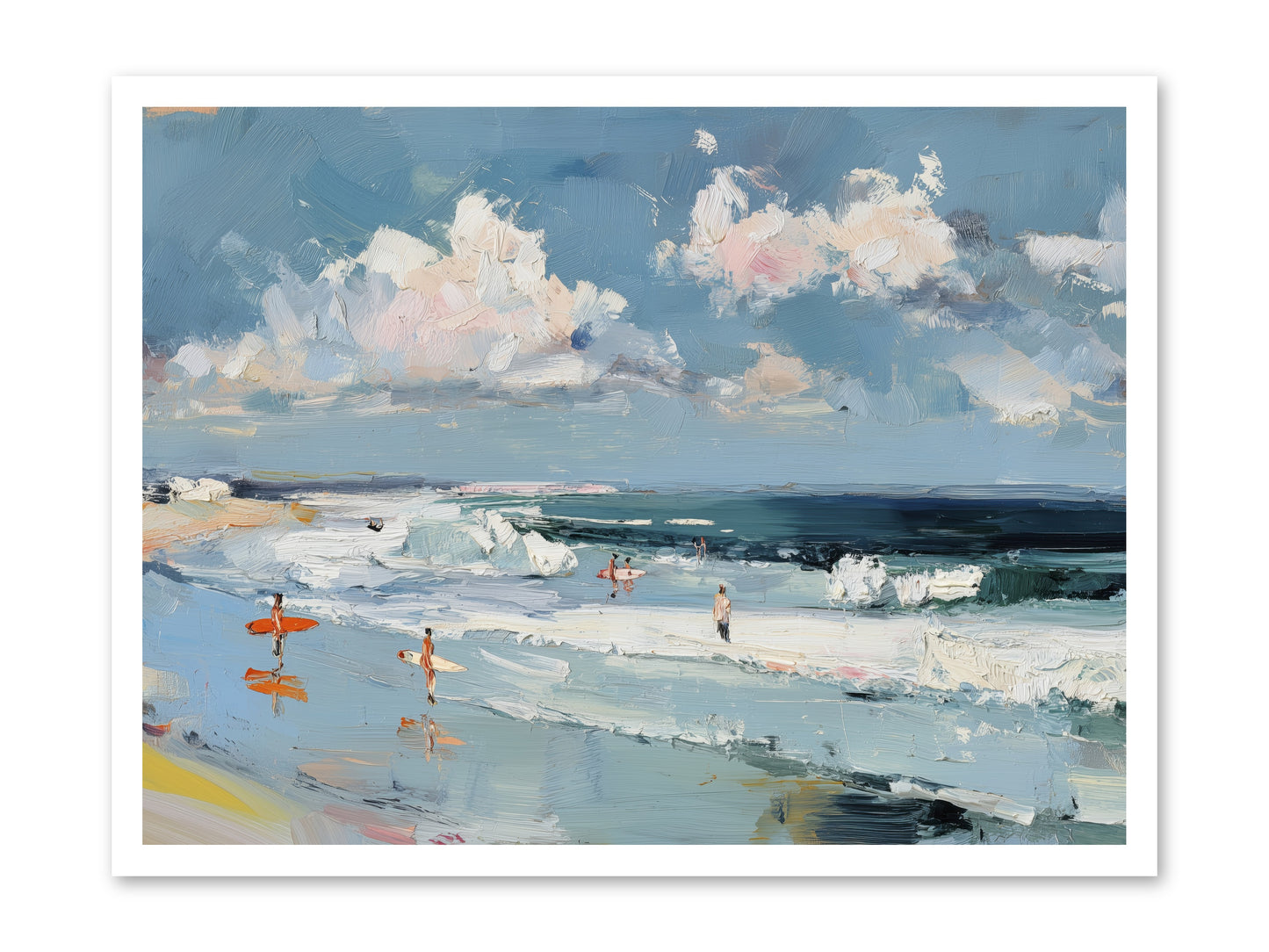 Tide Riders -- Paper Print 32x24