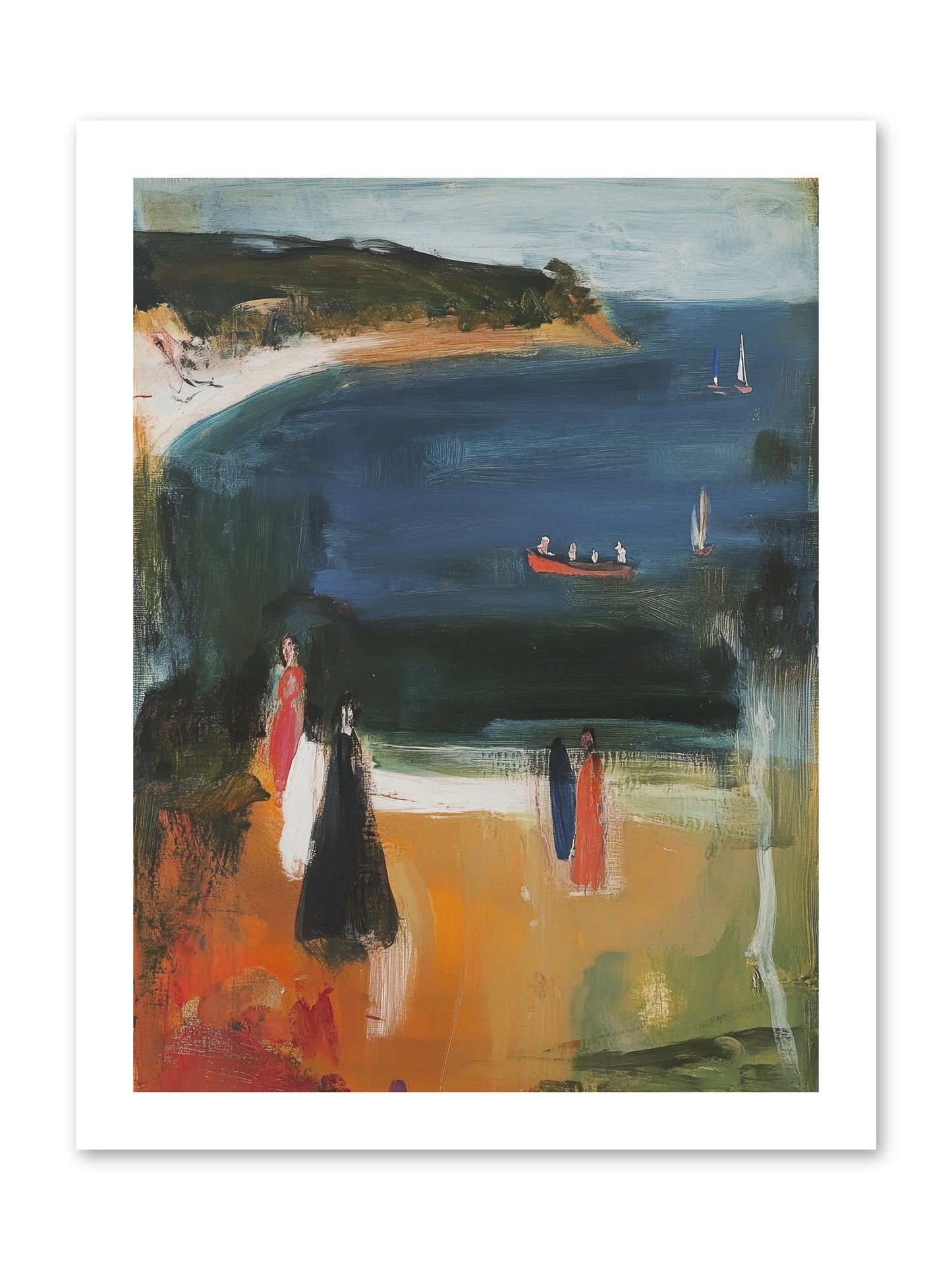 Tides Of Enchantment -- Paper Print 12x16