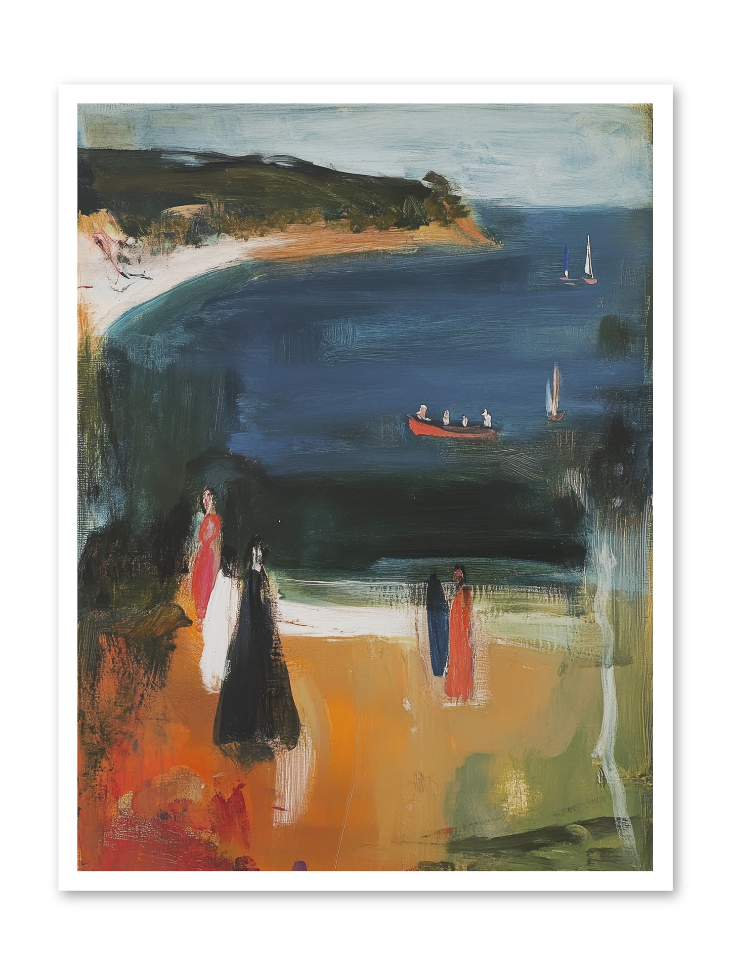 Tides Of Enchantment -- Loose Canvas Print 30x40