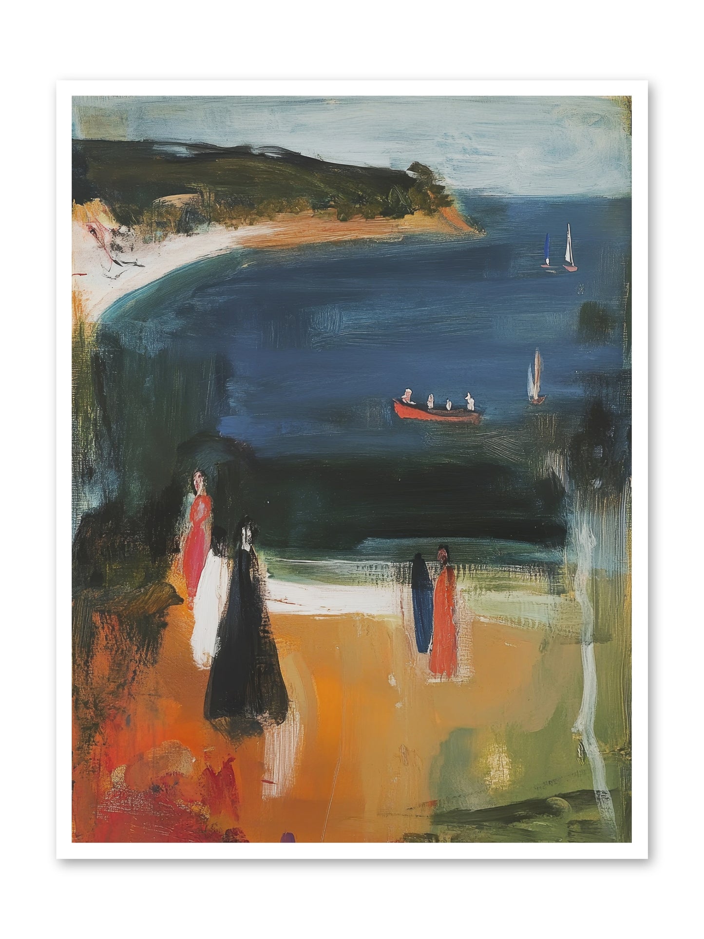 Tides Of Enchantment -- Loose Canvas Print 36x48