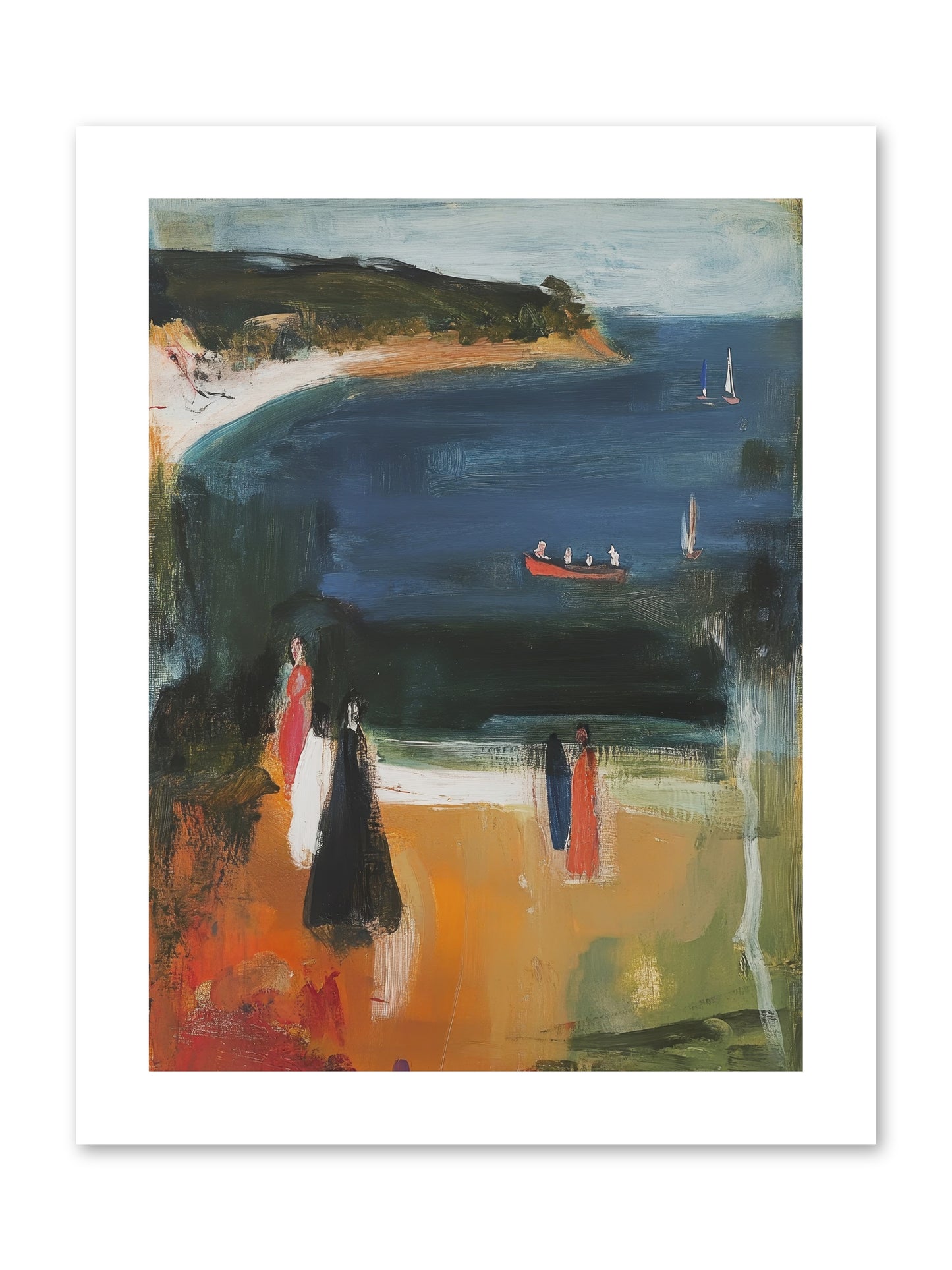 Tides Of Enchantment -- Loose Canvas Print 9x12