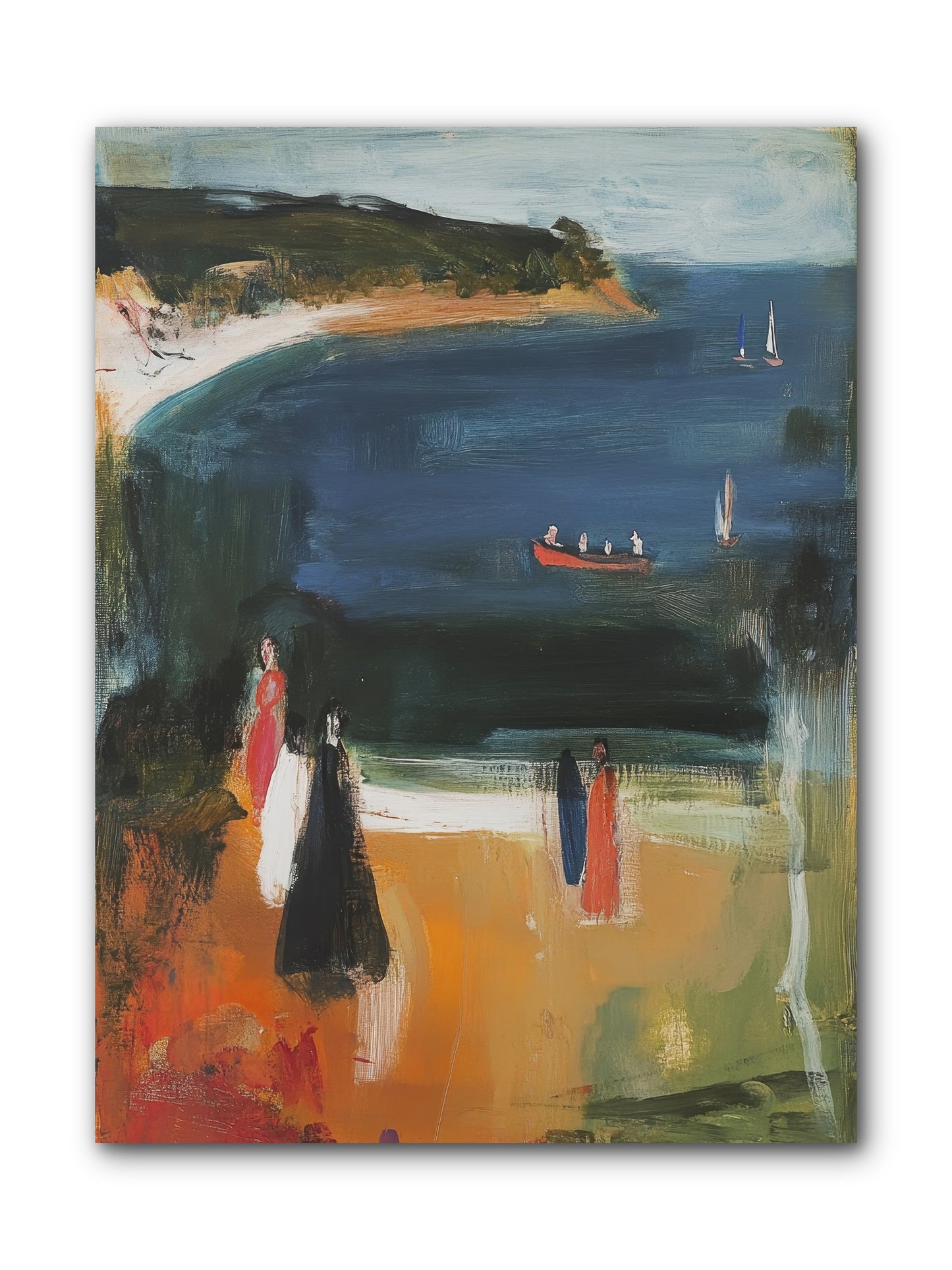 Tides Of Enchantment -- Wrapped Canvas 9x12