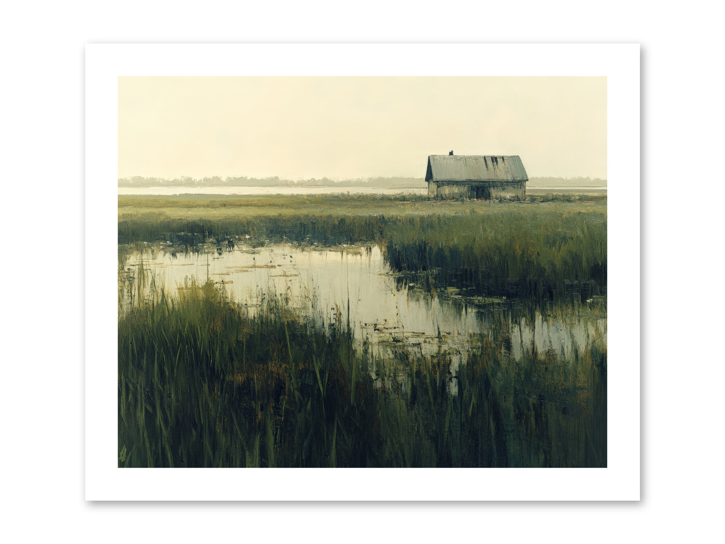 Time Meets Tide -- Paper Print 15x12