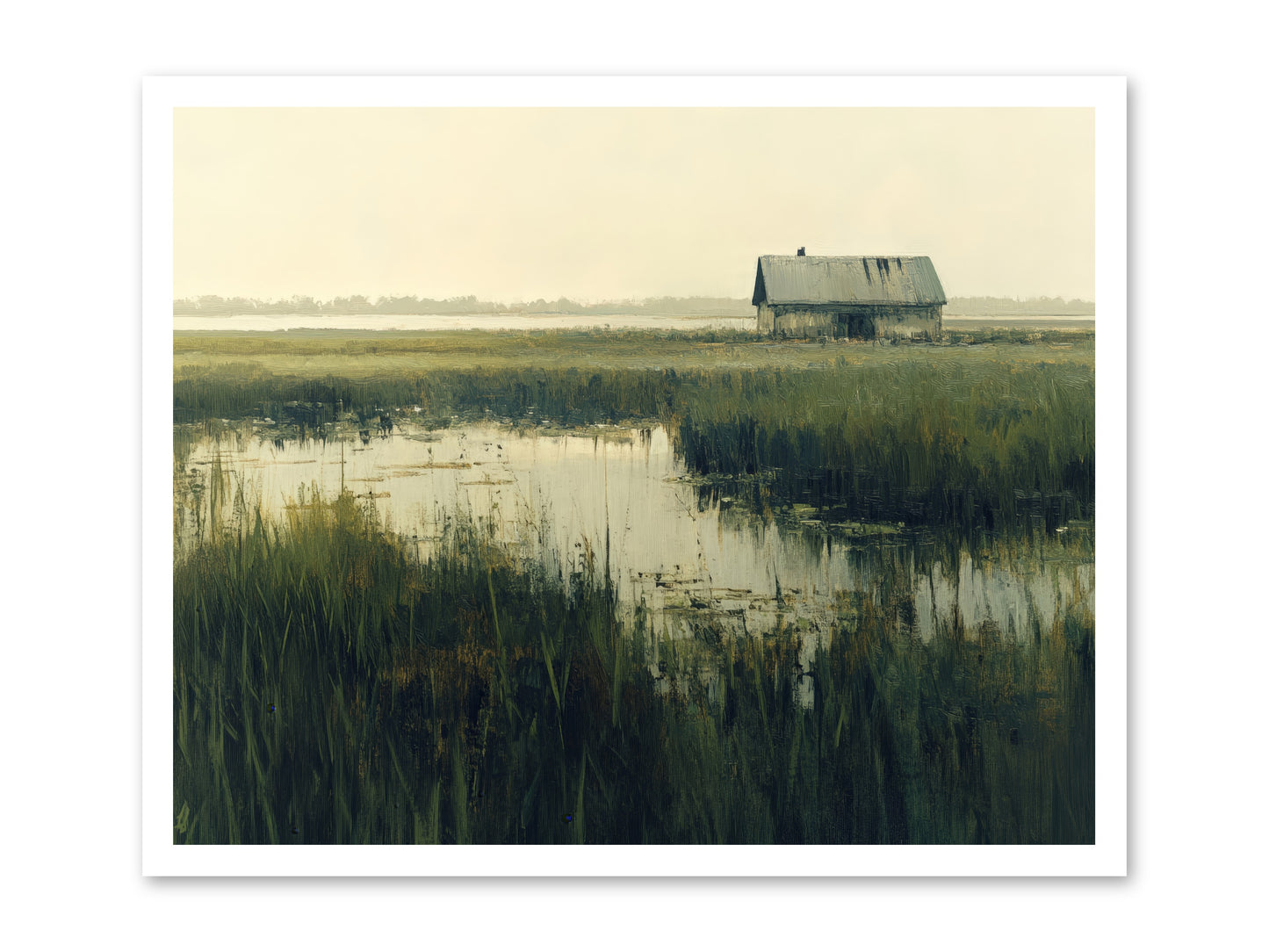 Time Meets Tide -- Paper Print 30x24