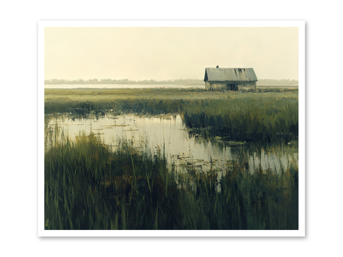 Time Meets Tide -- Paper Print 40x32