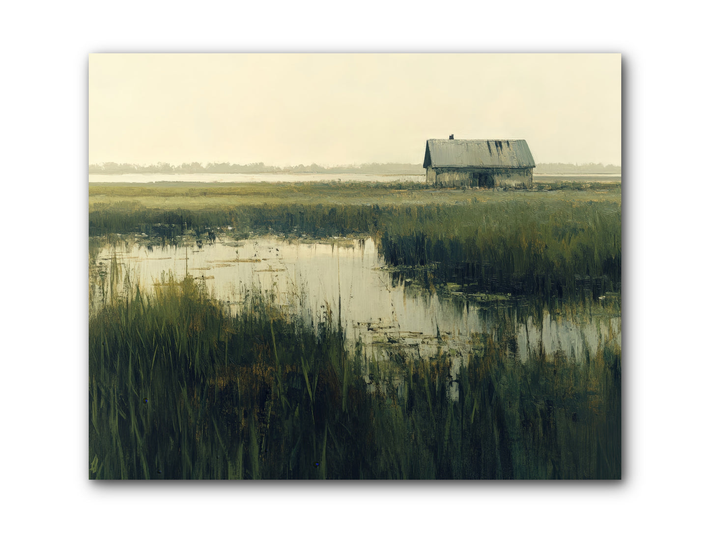 Time Meets Tide -- Wrapped Canvas 10x8