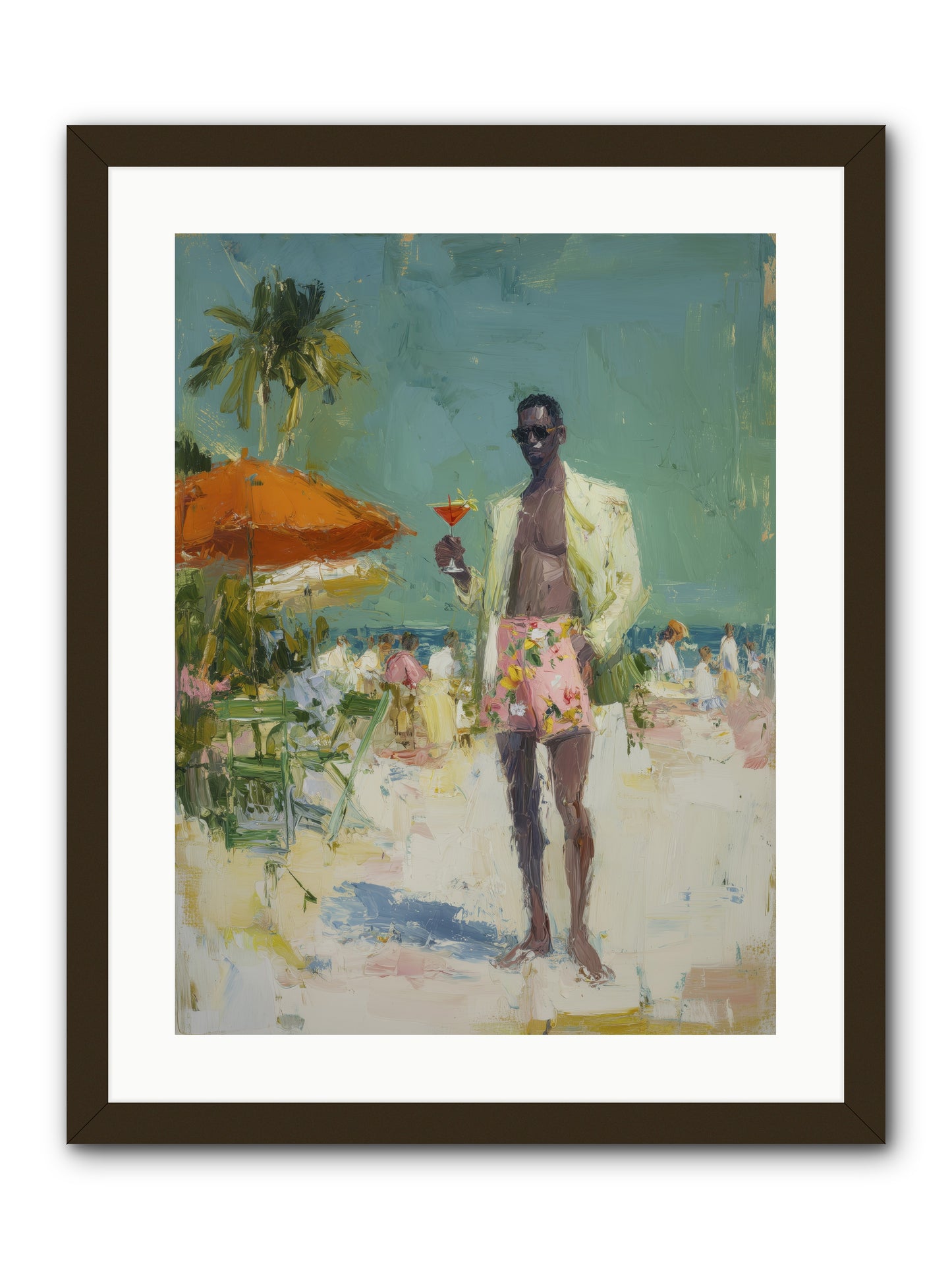Time Stands Still -- Framed Print - Black 18x24