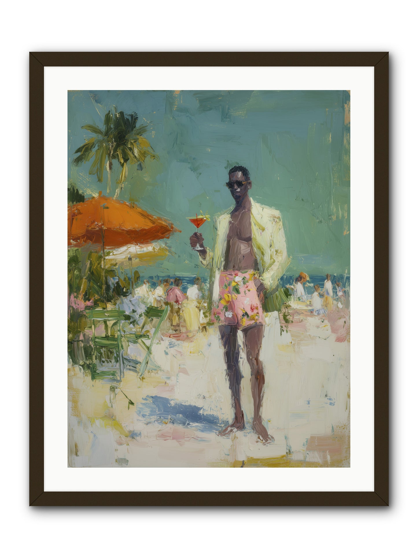 Time Stands Still -- Framed Print - Black 24x32