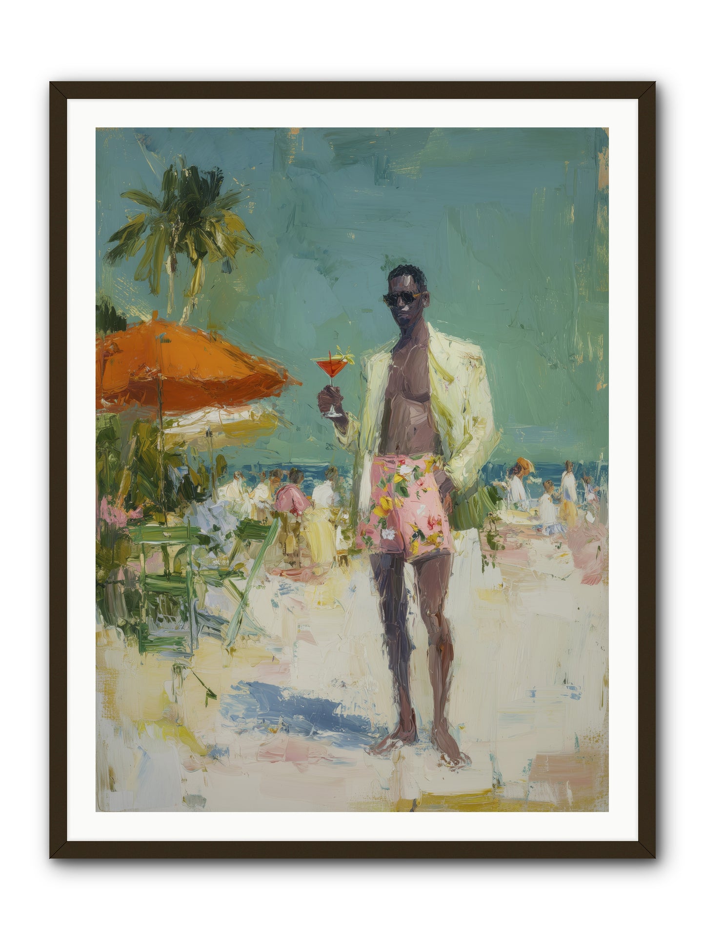 Time Stands Still -- Framed Print - Black 36x48