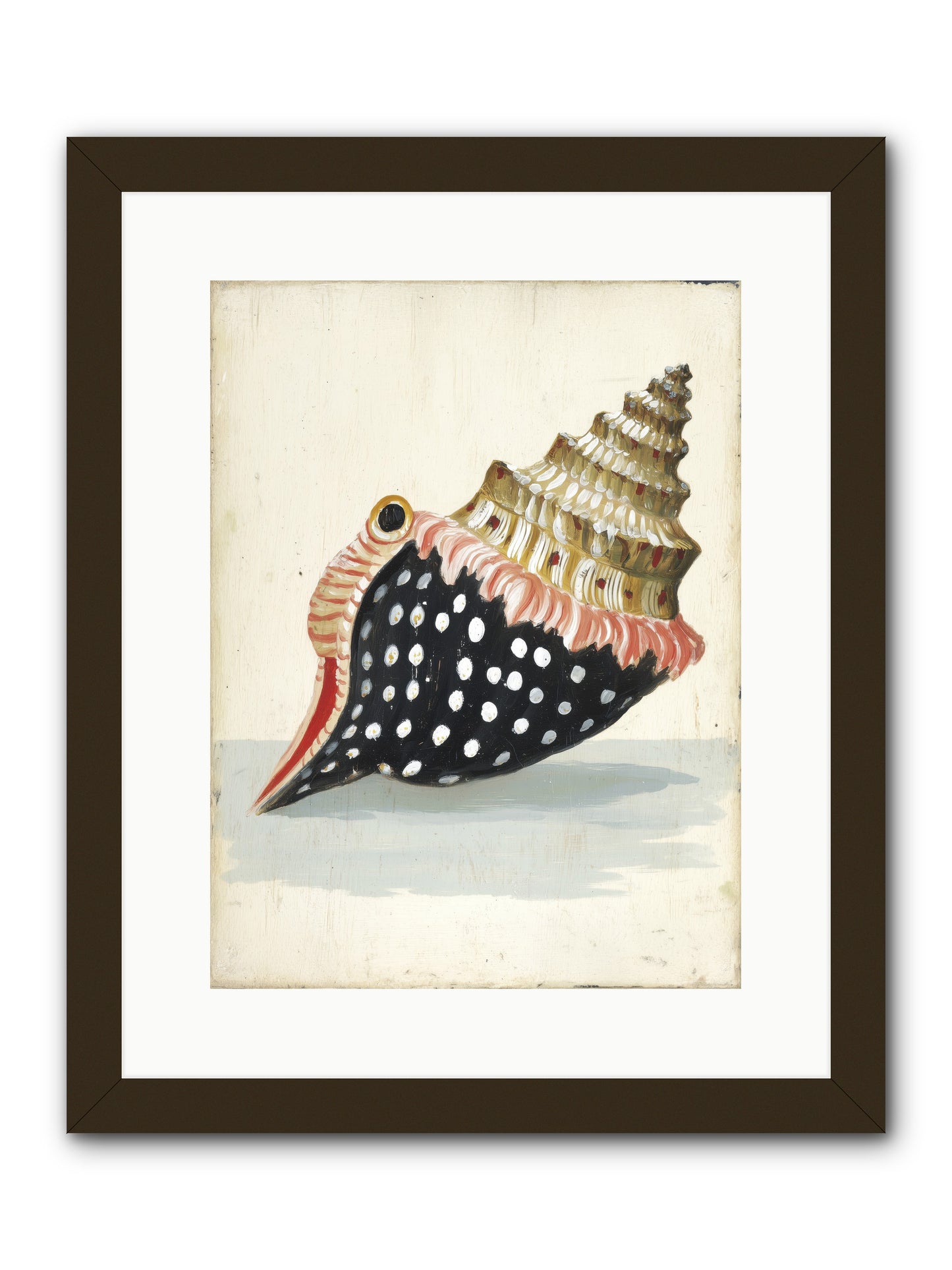 Time Traveler -- Framed Print - Black 12x16