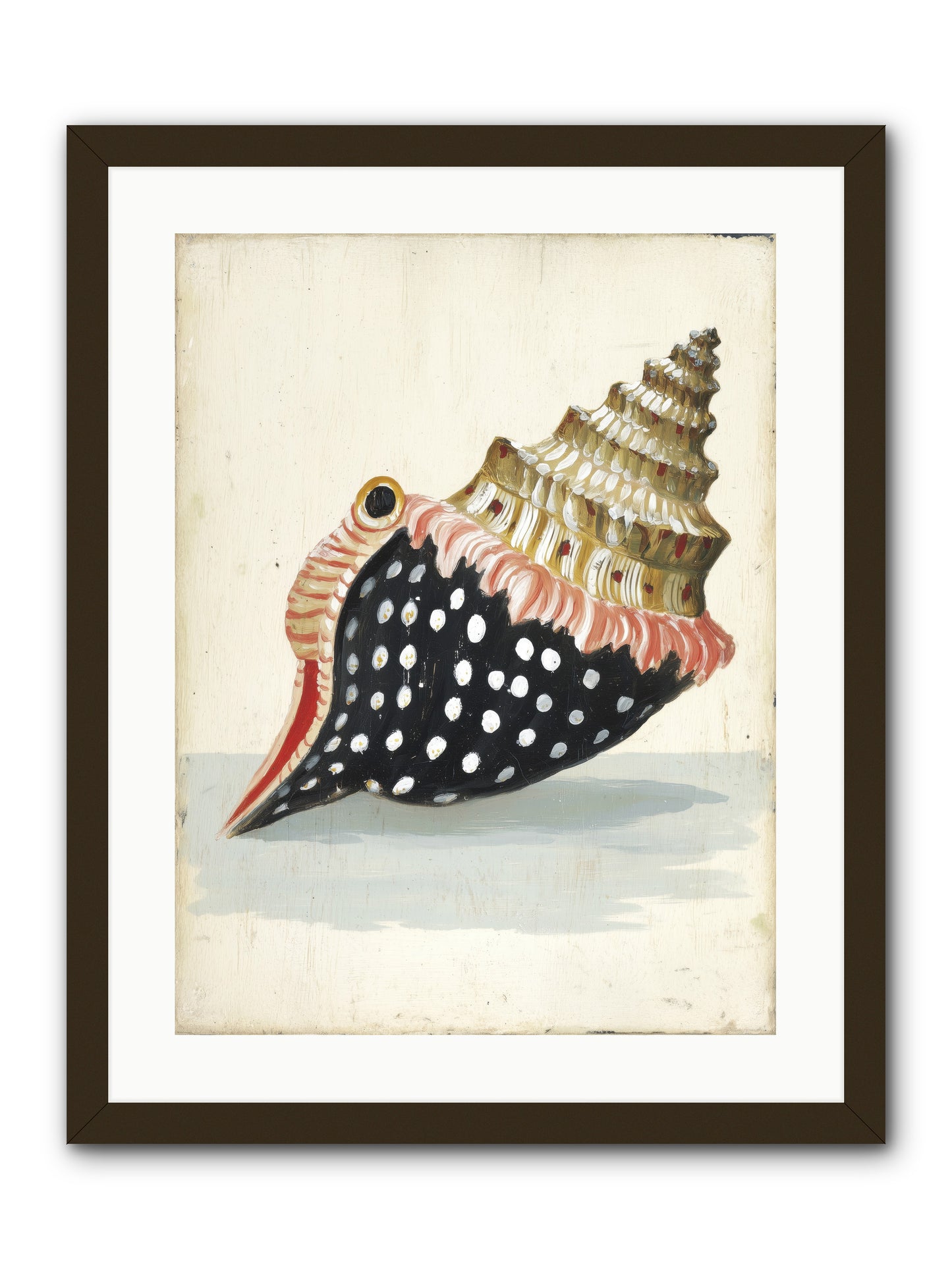 Time Traveler -- Framed Print - Black 18x24