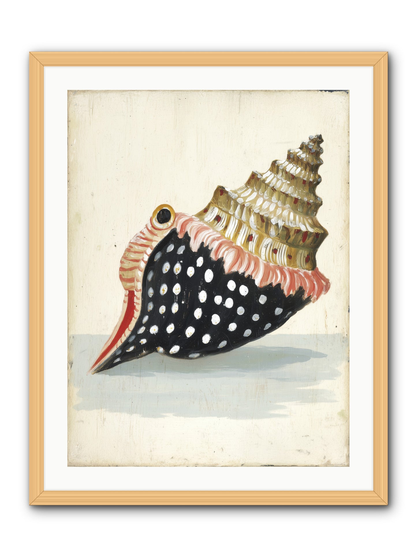 Time Traveler -- Framed Print - Natural 24x32