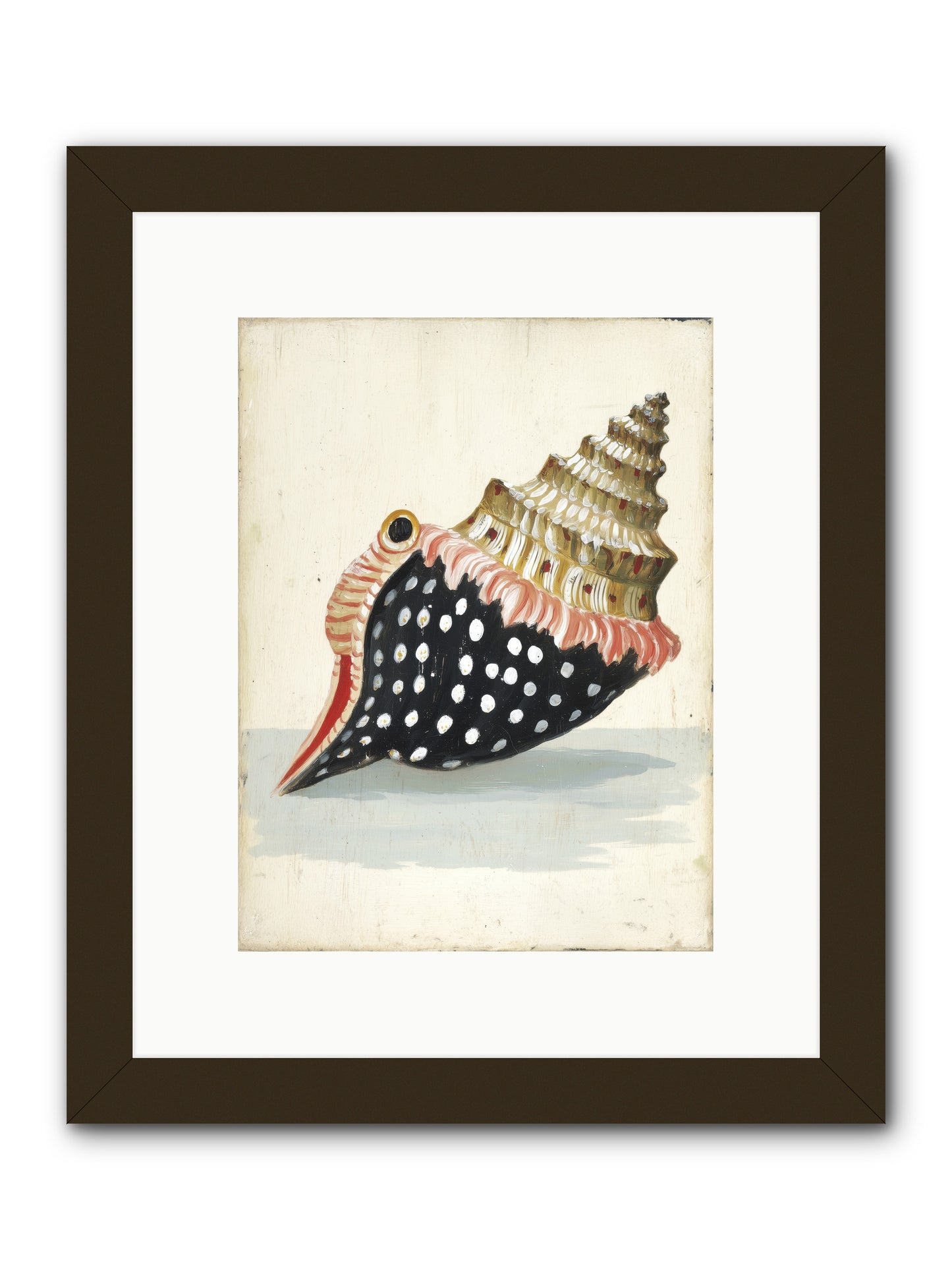 Time Traveler -- Framed Print - Black 9x12