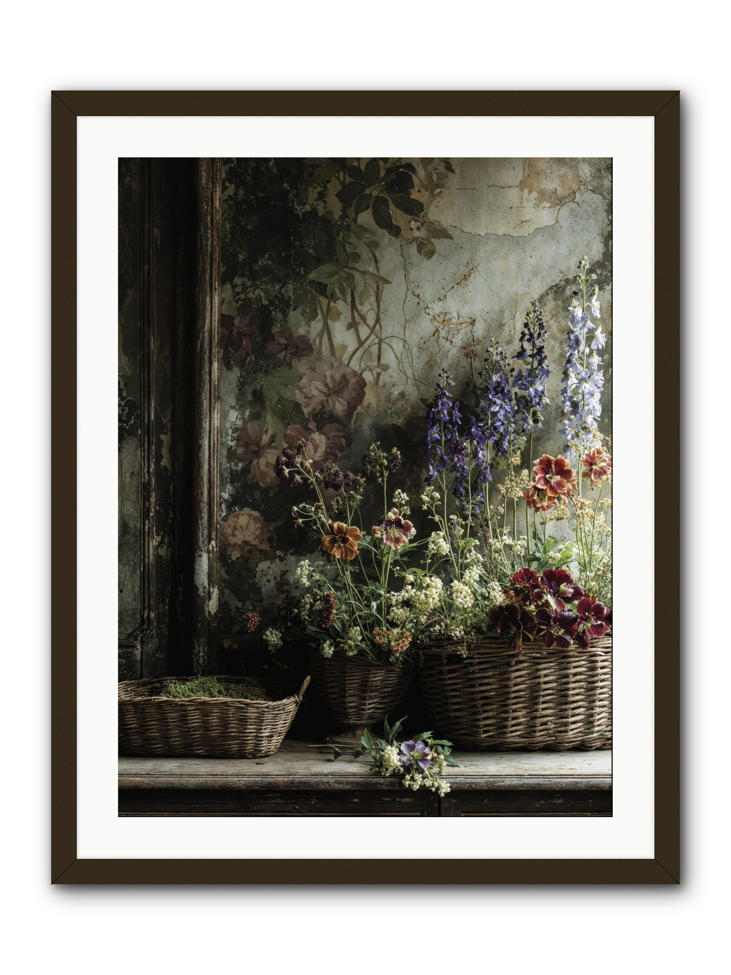 Time belongs to us -- Framed Print - Black 24x32