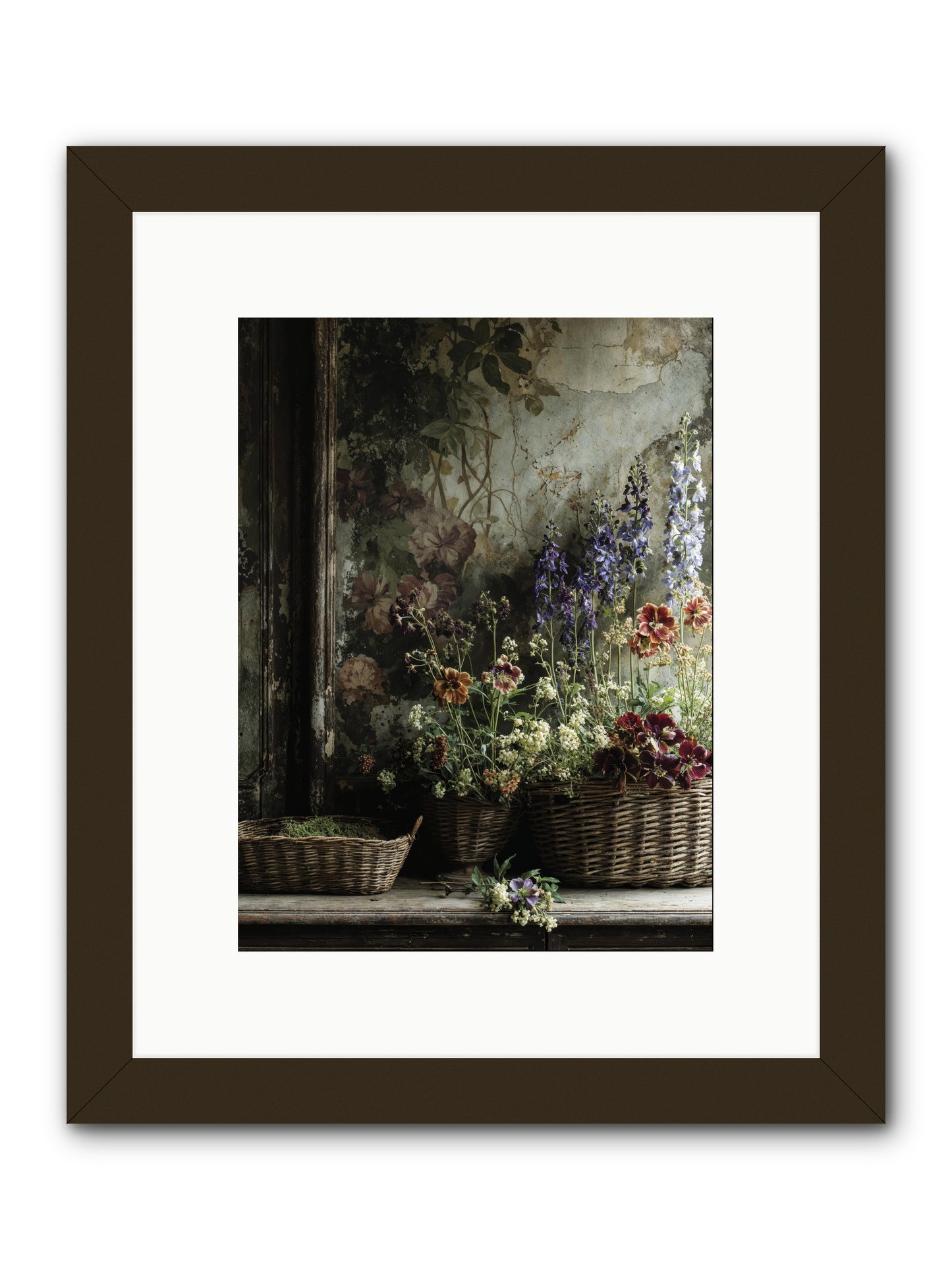 Time belongs to us -- Framed Print - Black 9x12