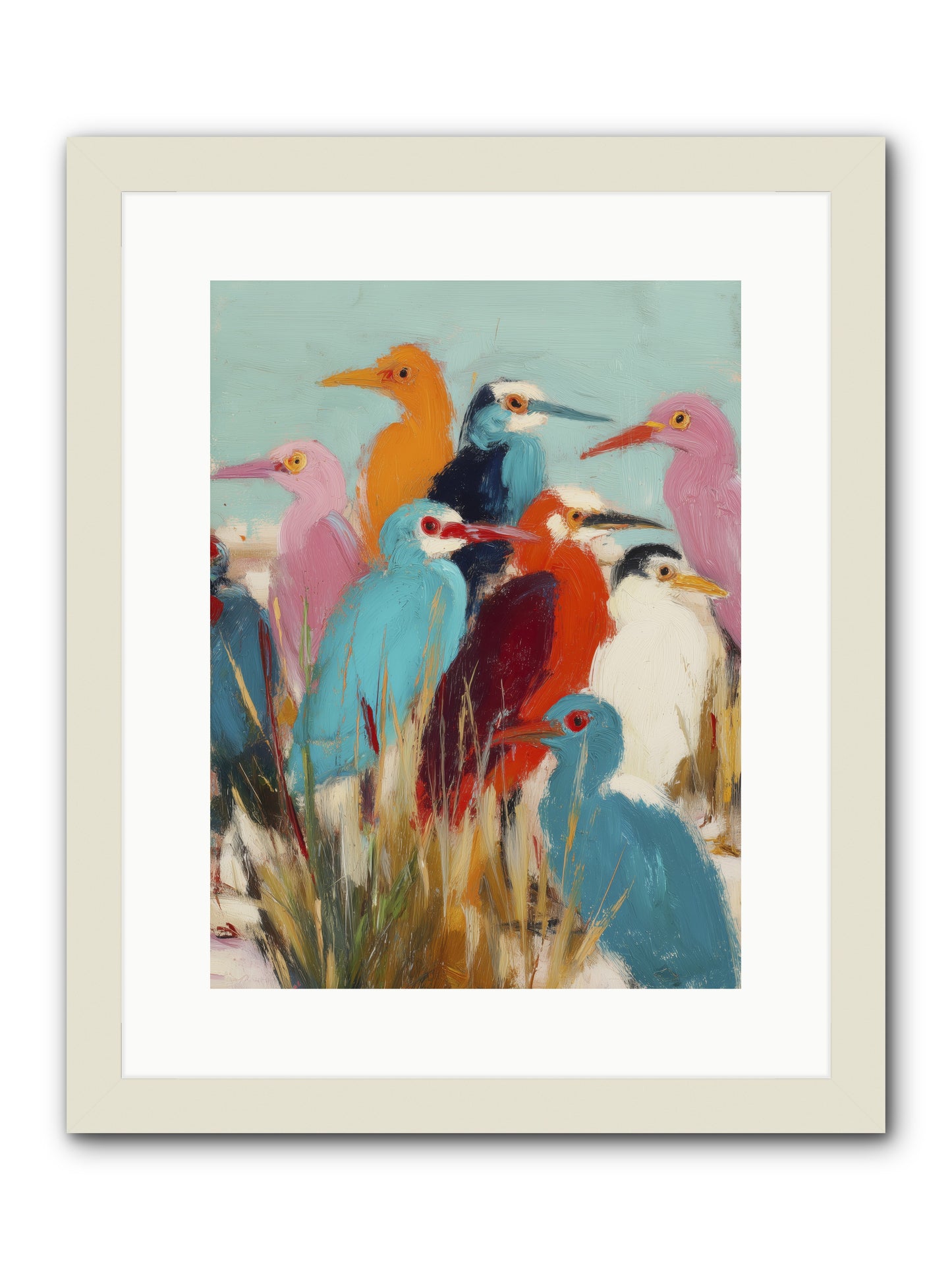 Timeless Songs -- Framed Print - White 12x16