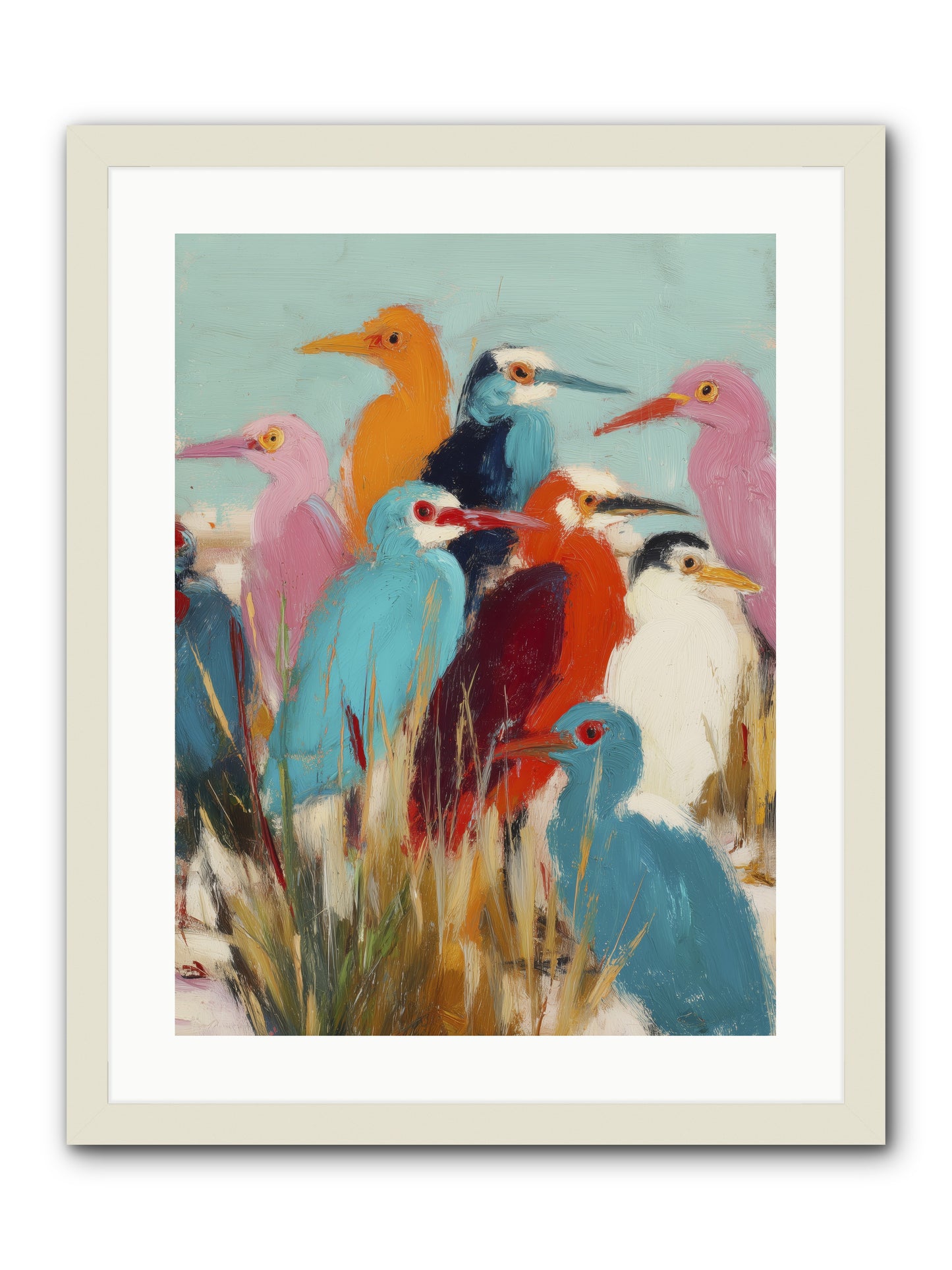 Timeless Songs -- Framed Print - White 18x24