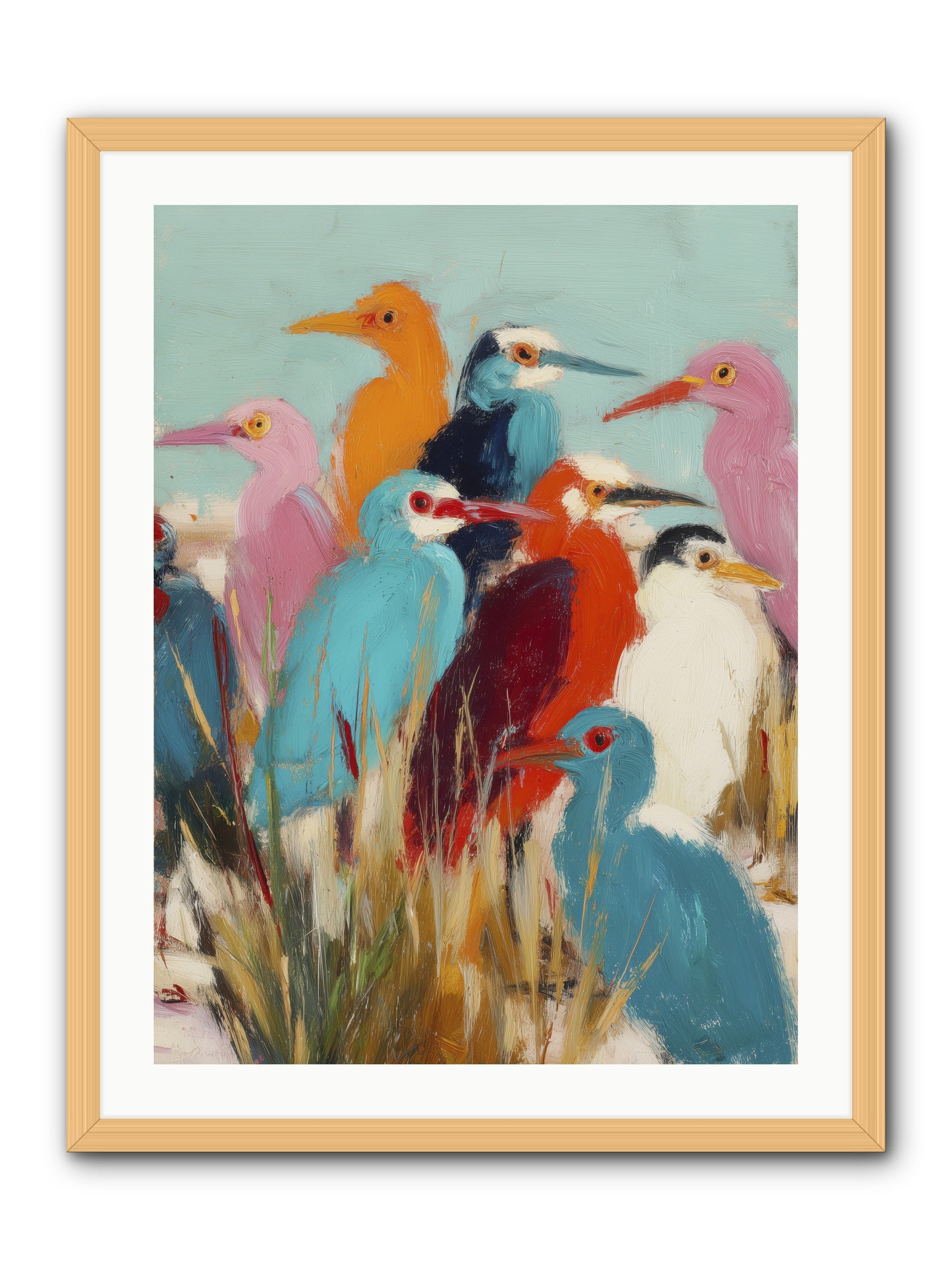 Timeless Songs -- Framed Print - Natural 24x32