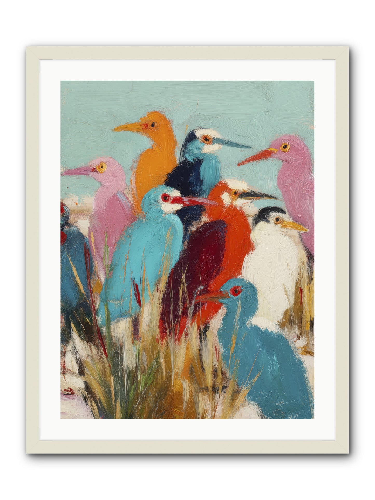 Timeless Songs -- Framed Print - White 24x32