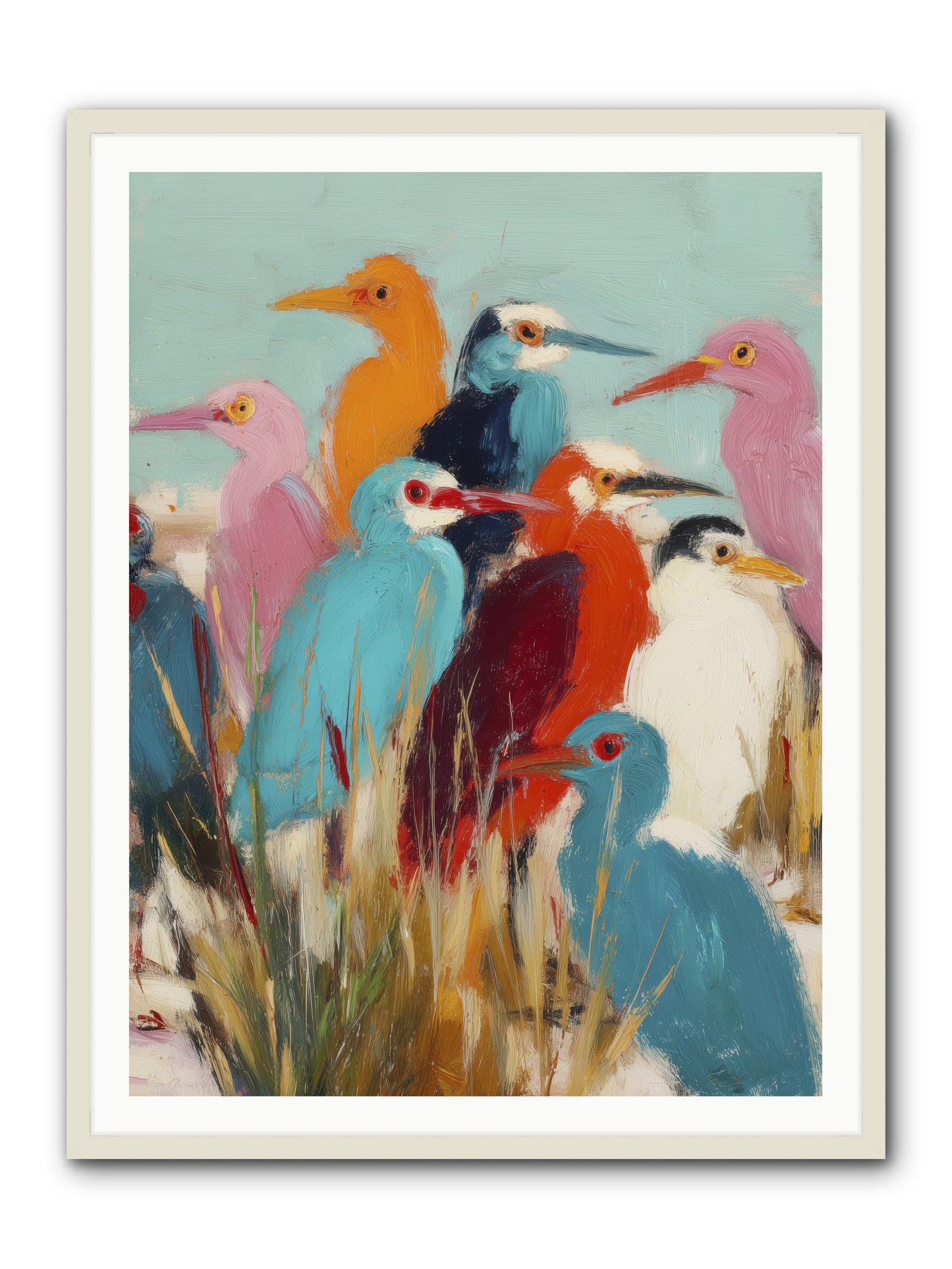 Timeless Songs -- Framed Print - White 36x48