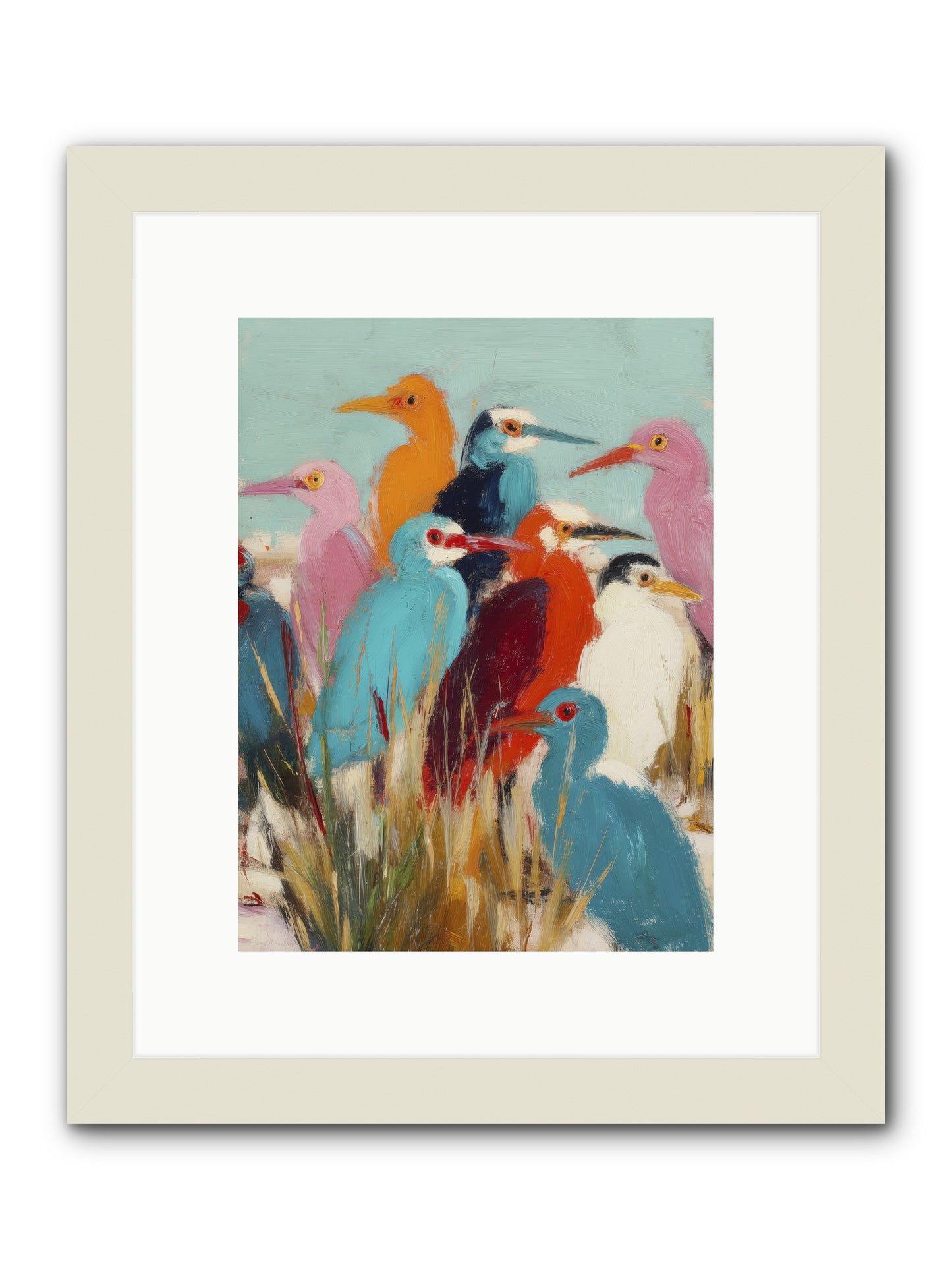 Timeless Songs -- Framed Print - White 9x12