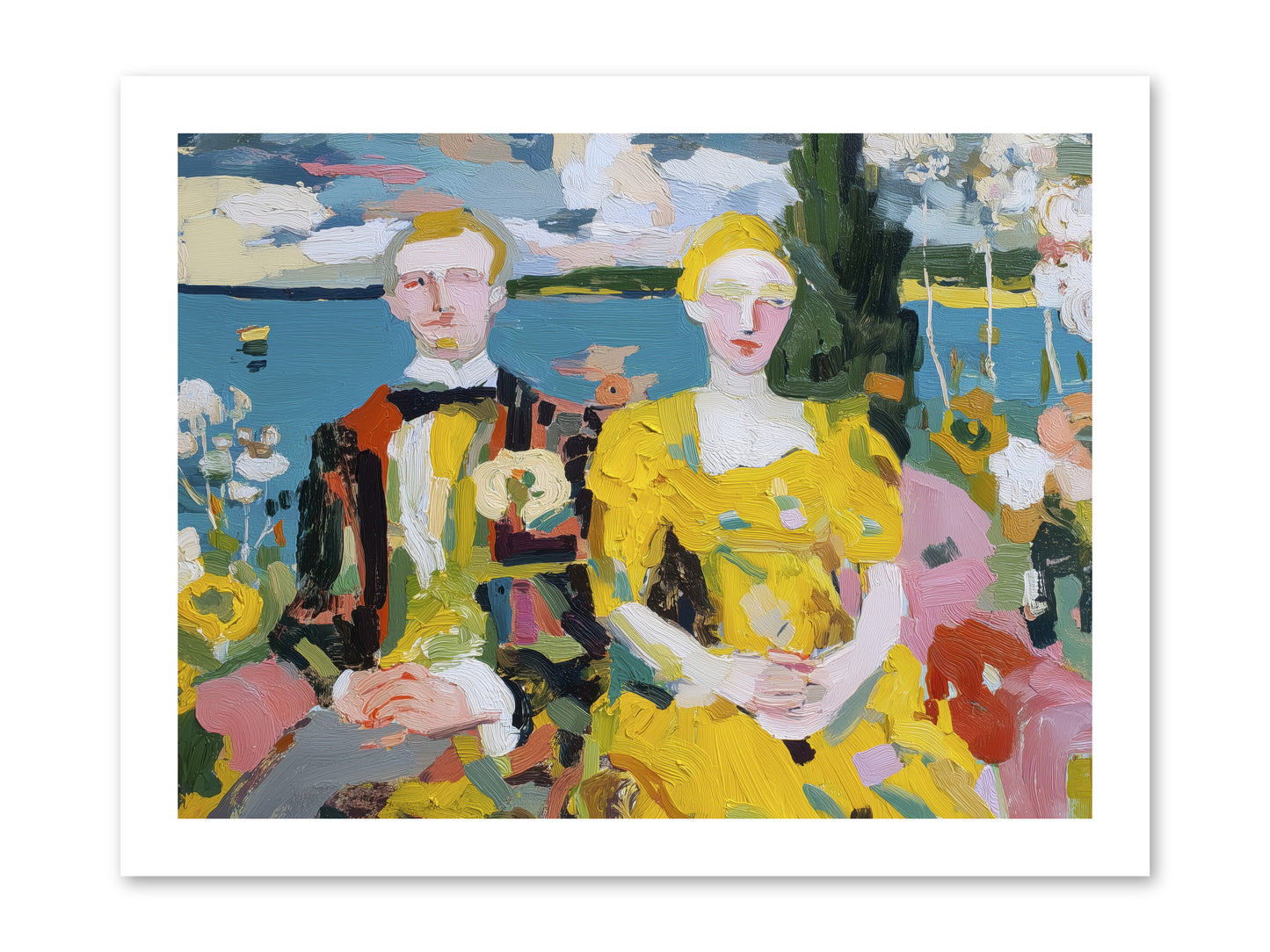 Timeless Together -- Loose Canvas Print 16x12