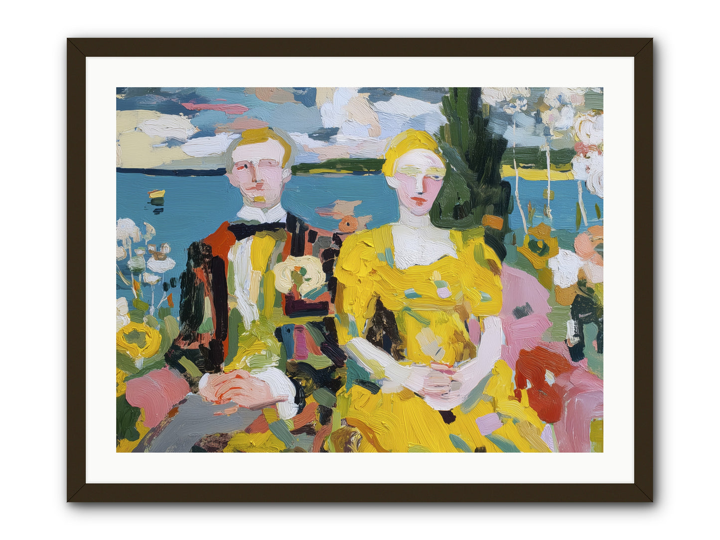 Timeless Together -- Framed Print - Black 32x24