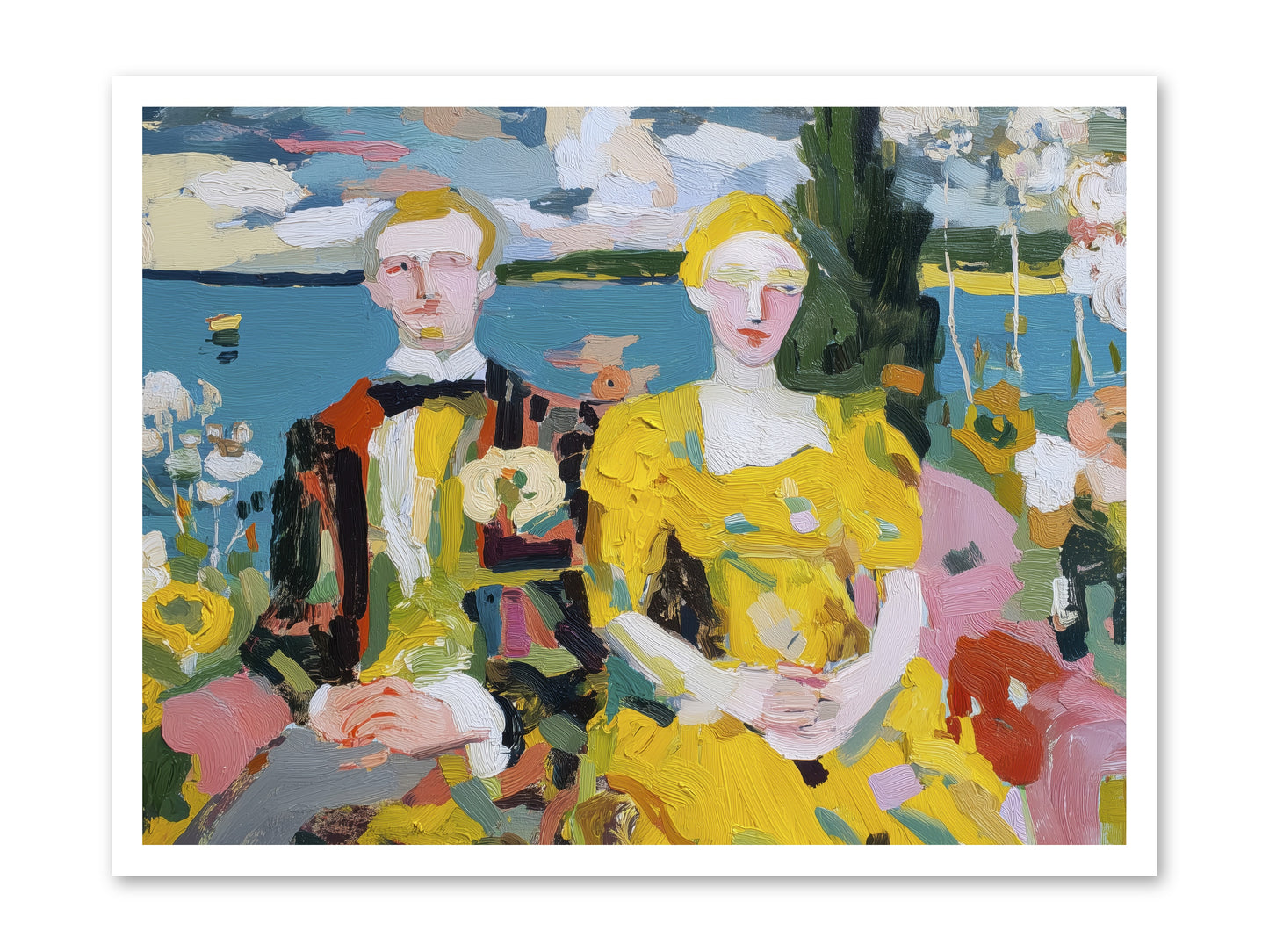 Timeless Together -- Loose Canvas Print 32x24