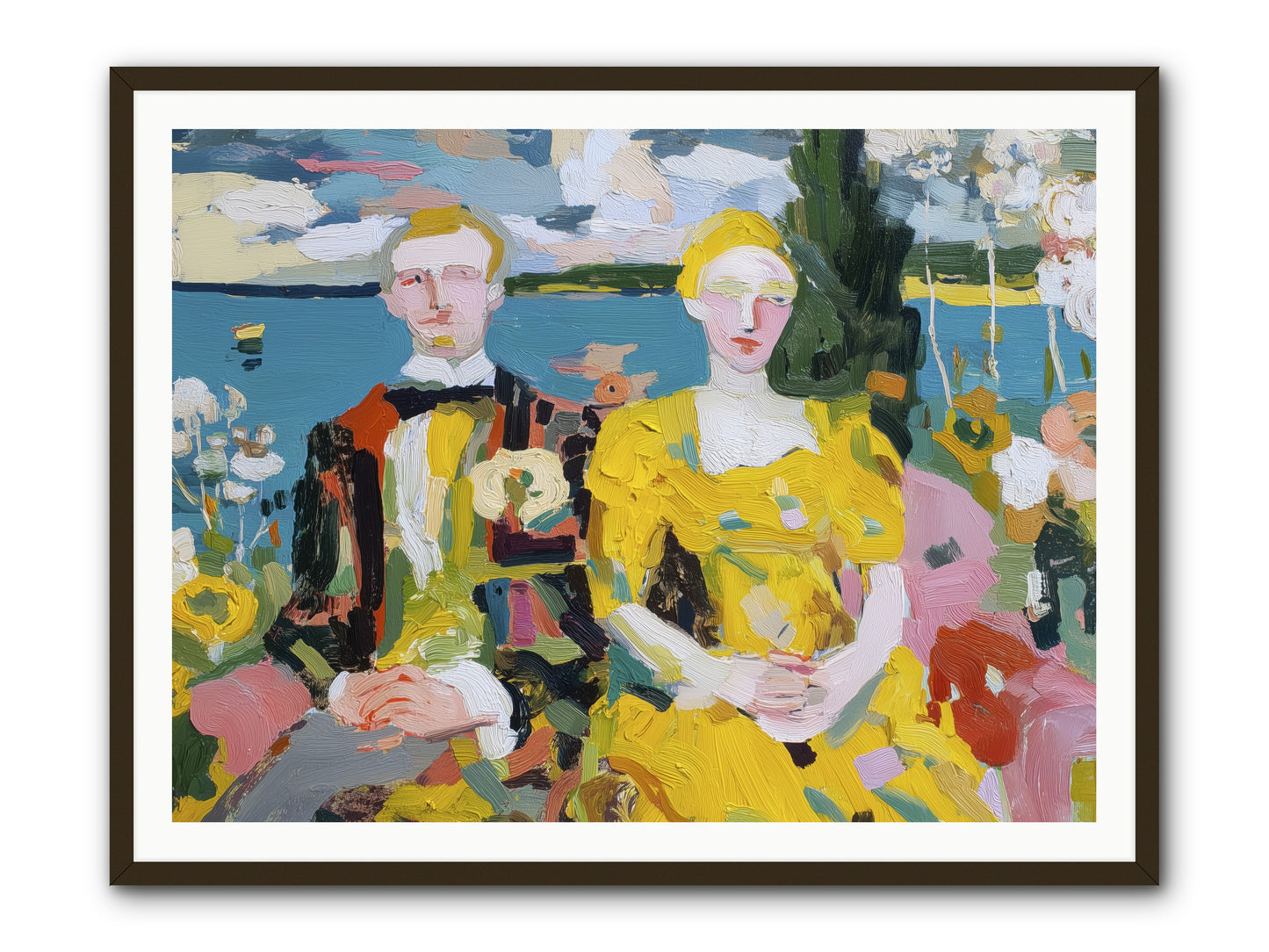 Timeless Together -- Framed Print - Black 48x36