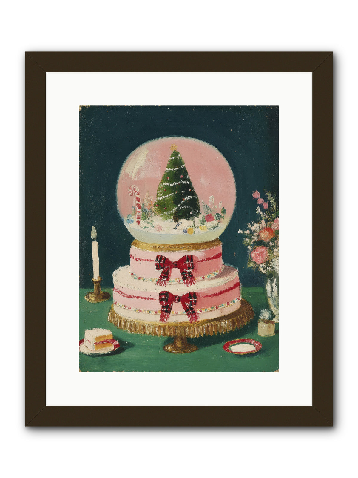 Tiny Magic -- Framed Print - Black 12x16