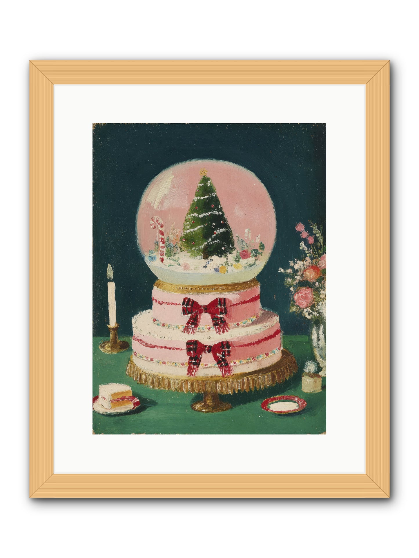 Tiny Magic -- Framed Print - Natural 12x16
