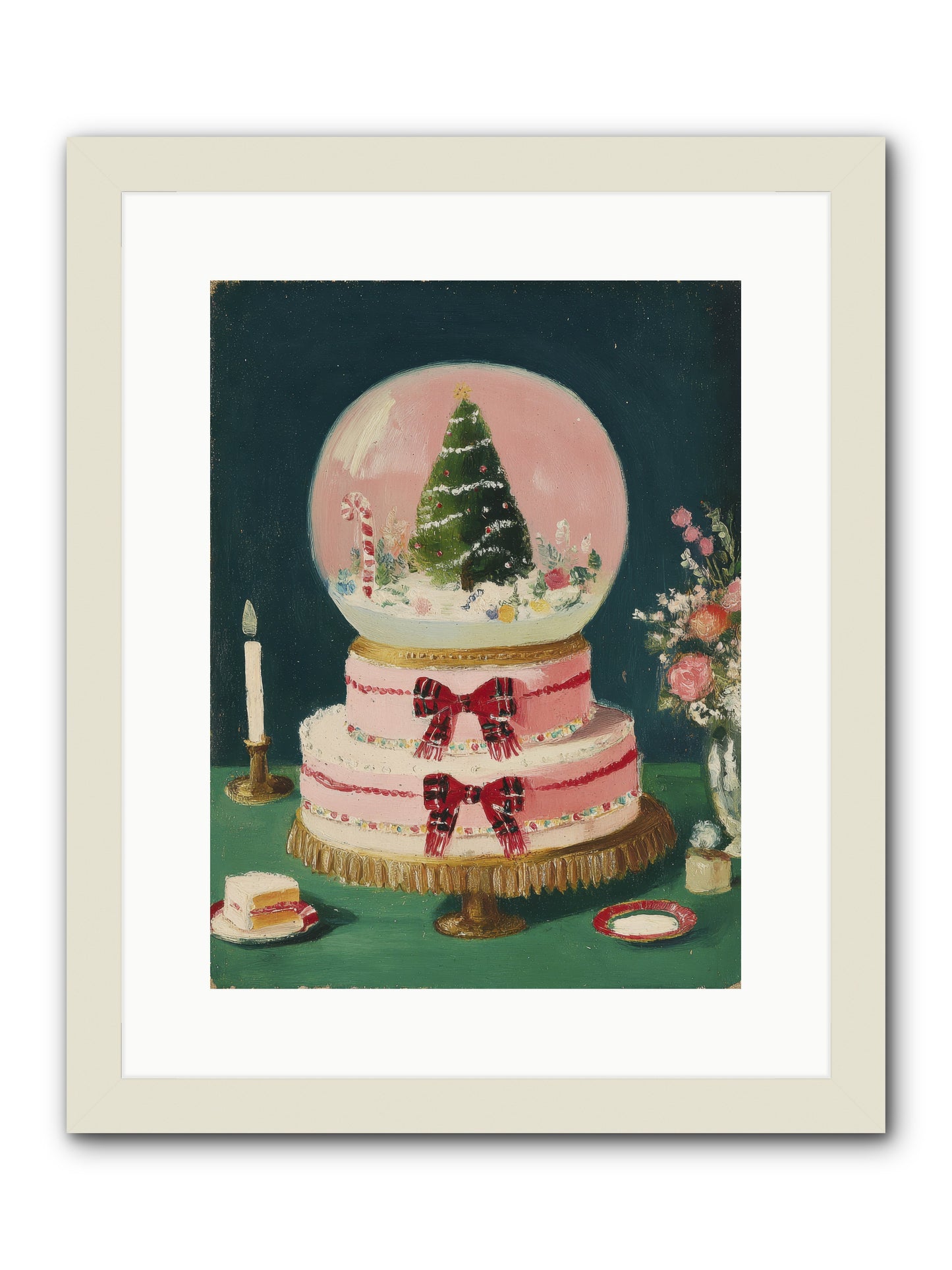 Tiny Magic -- Framed Print - White 12x16