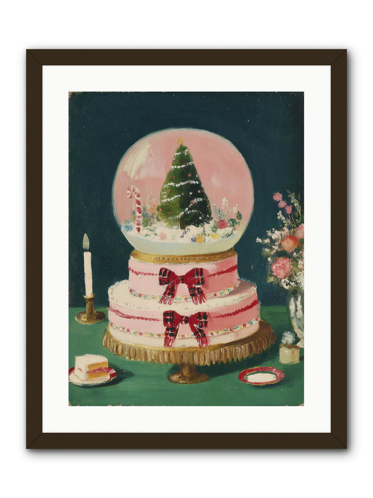 Tiny Magic -- Framed Print - Black 18x24