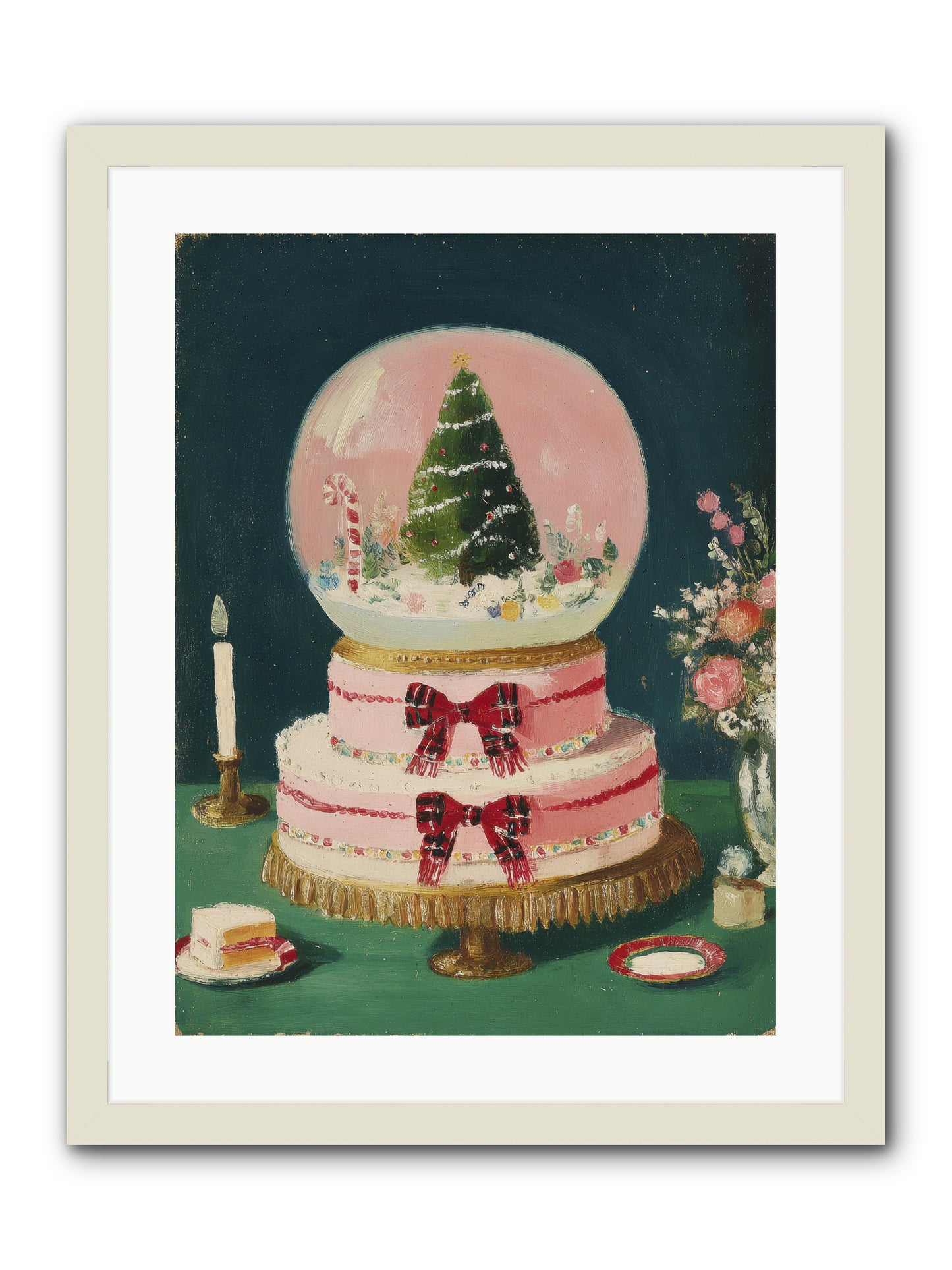 Tiny Magic -- Framed Print - White 18x24
