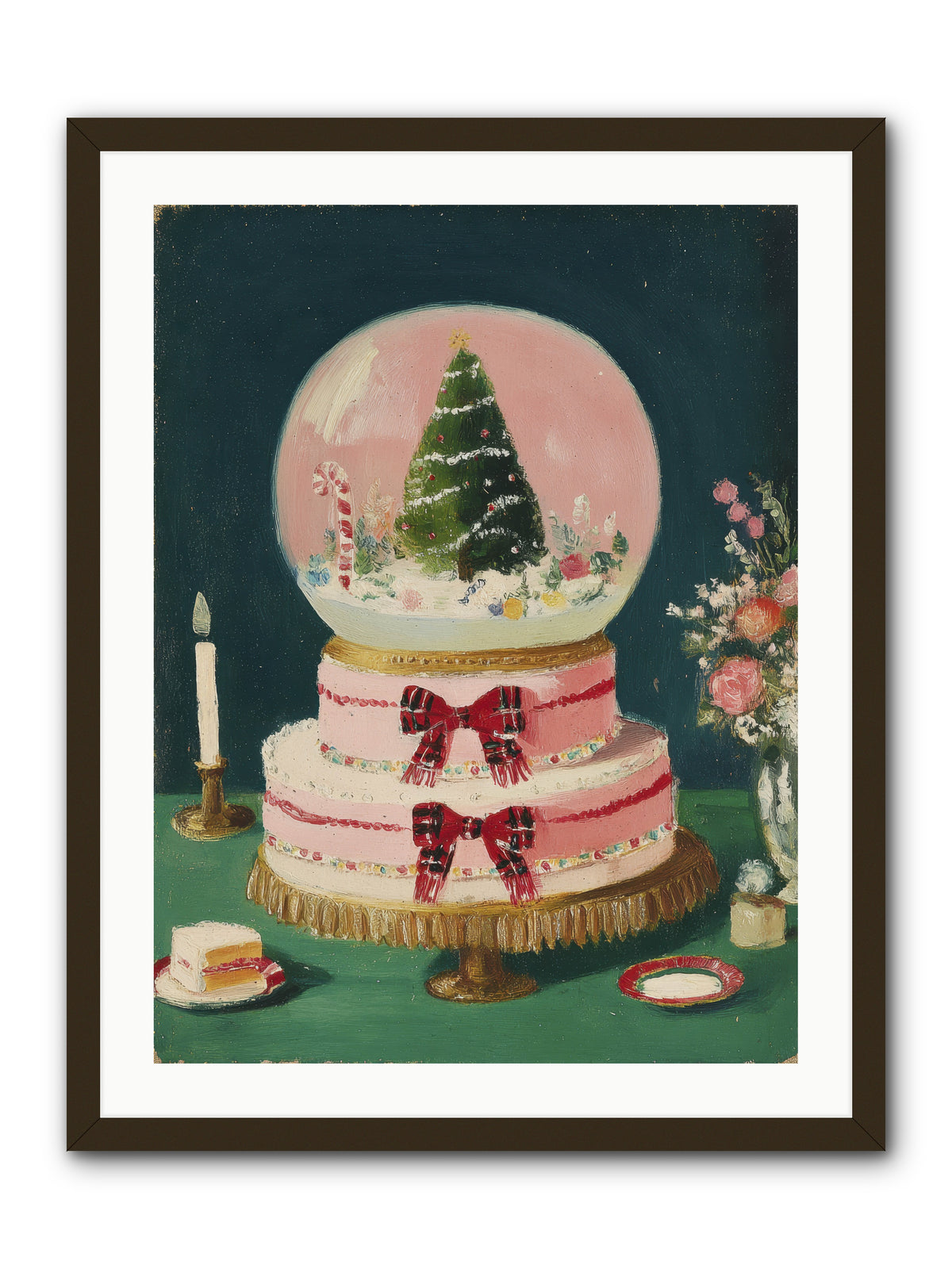 Tiny Magic -- Framed Print - Black 24x32