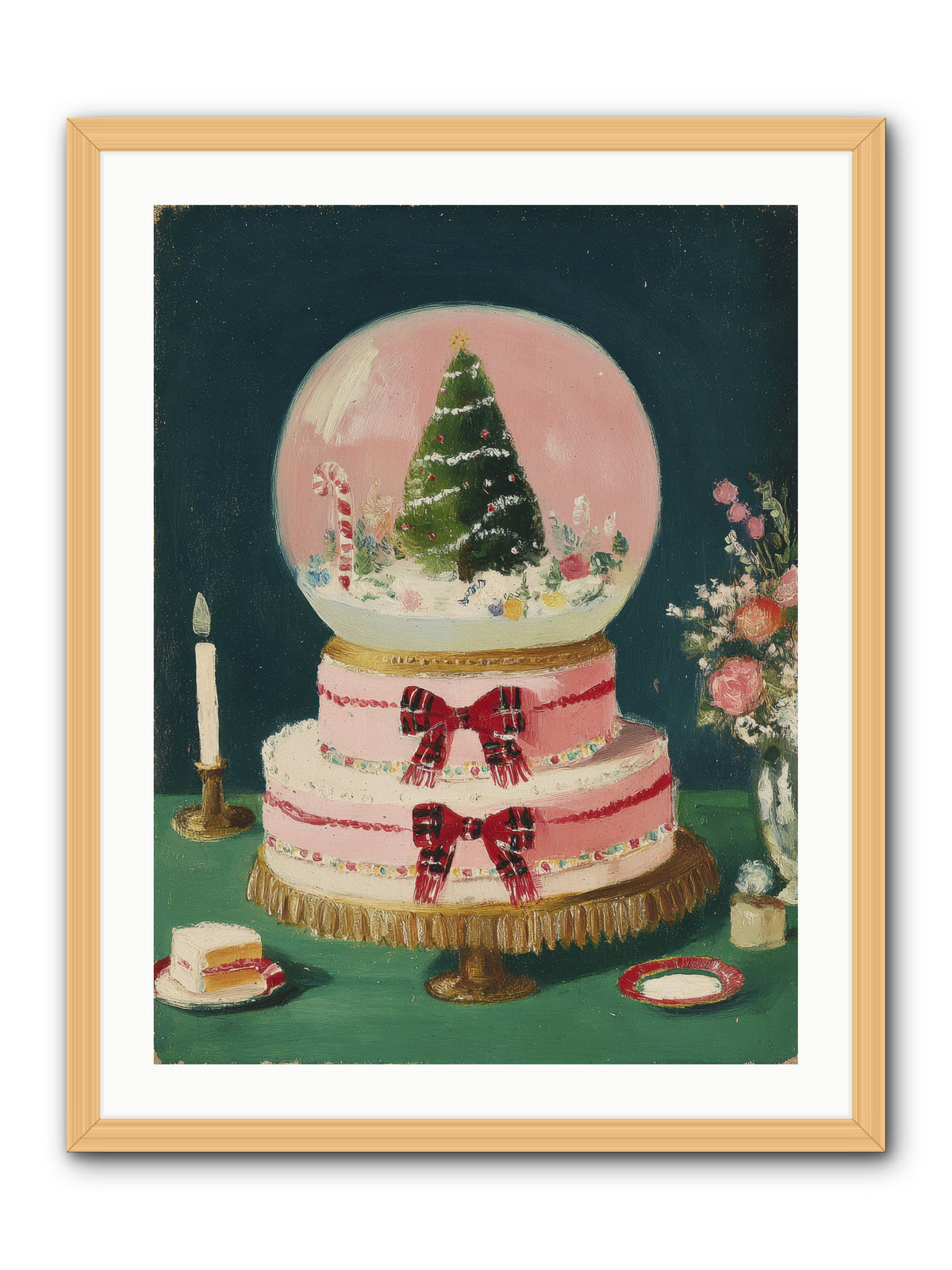 Tiny Magic -- Framed Print - Natural 24x32