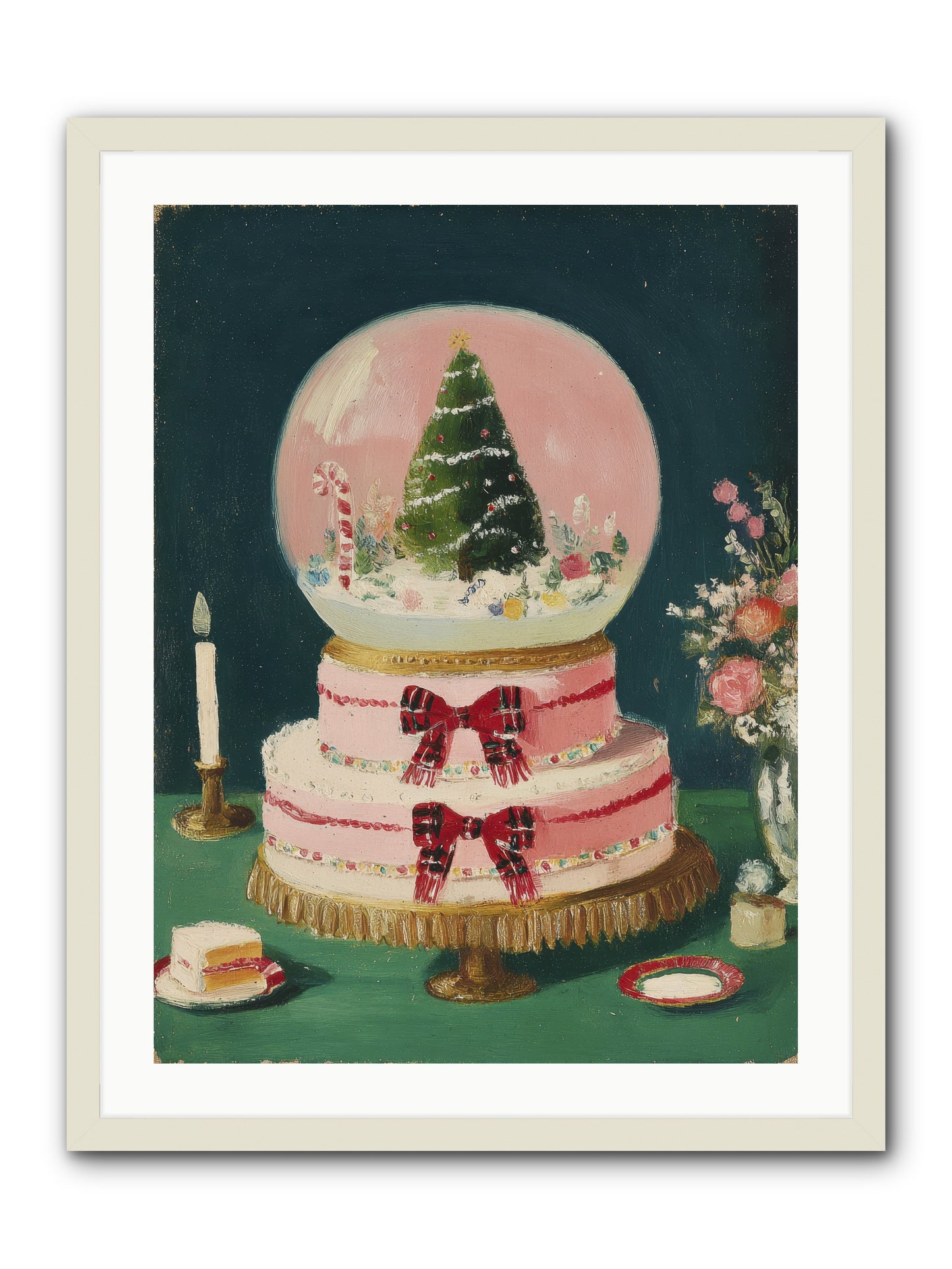 Tiny Magic -- Framed Print - White 24x32