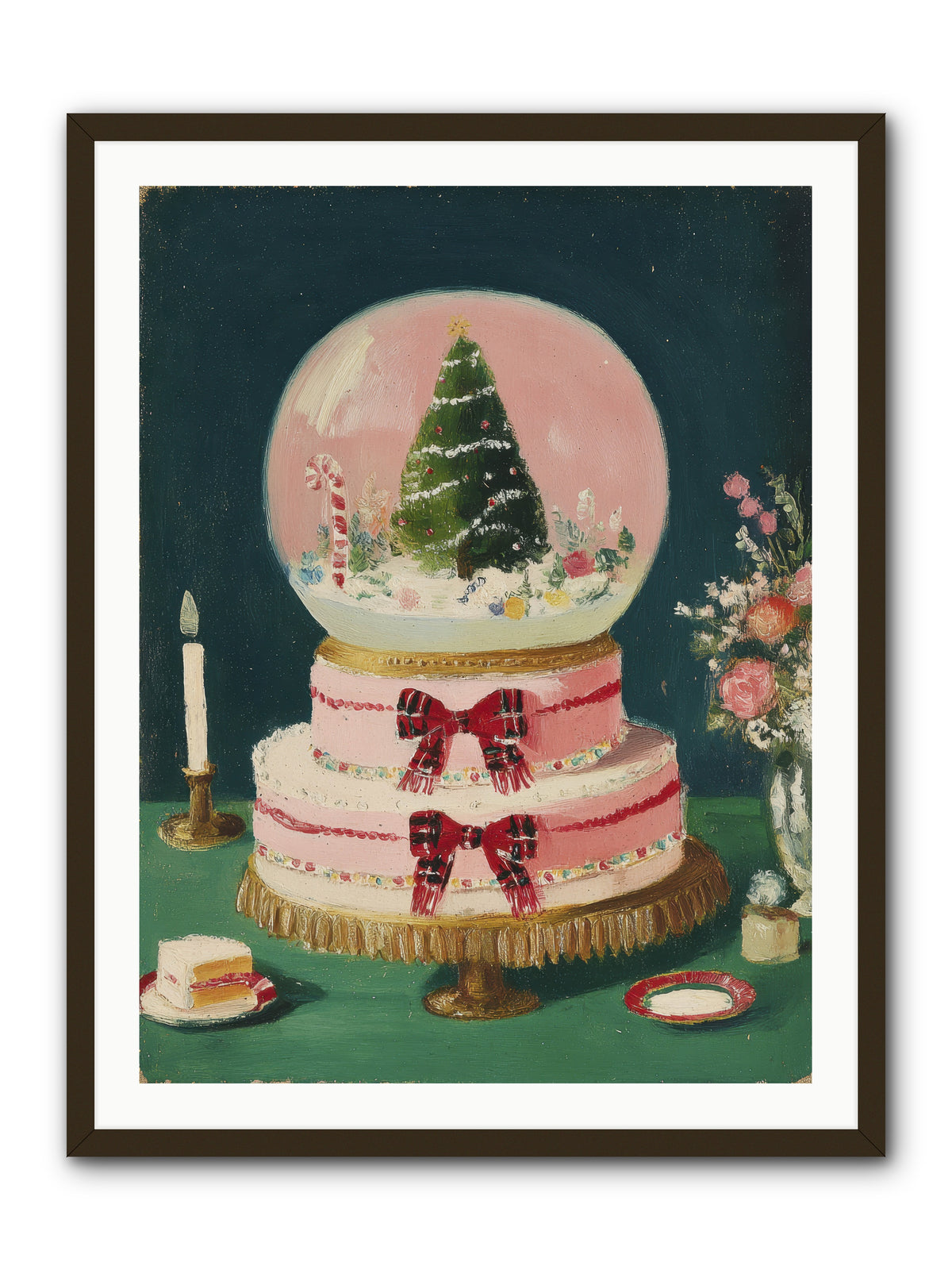 Tiny Magic -- Framed Print - Black 30x40