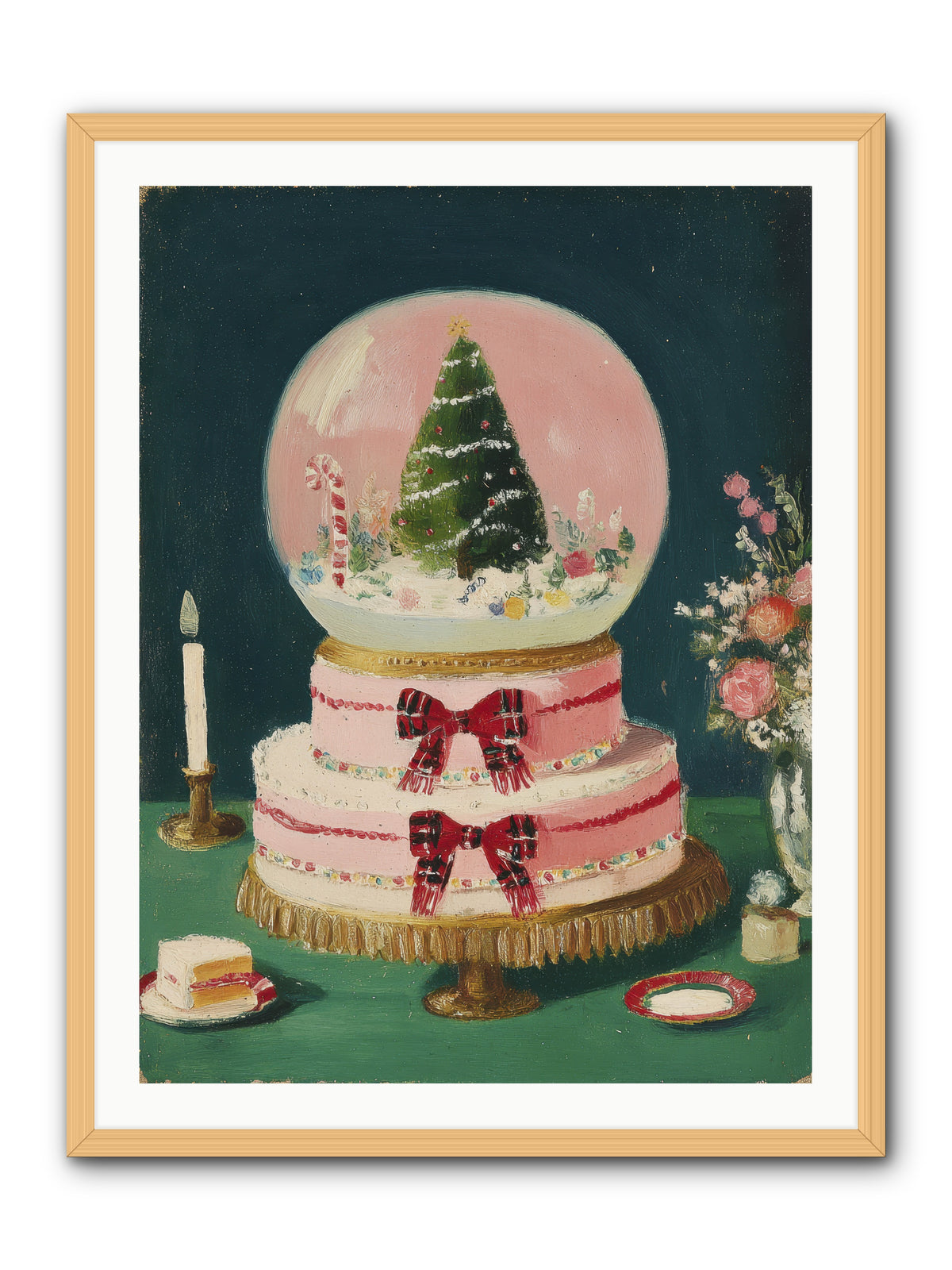 Tiny Magic -- Framed Print - Natural 30x40