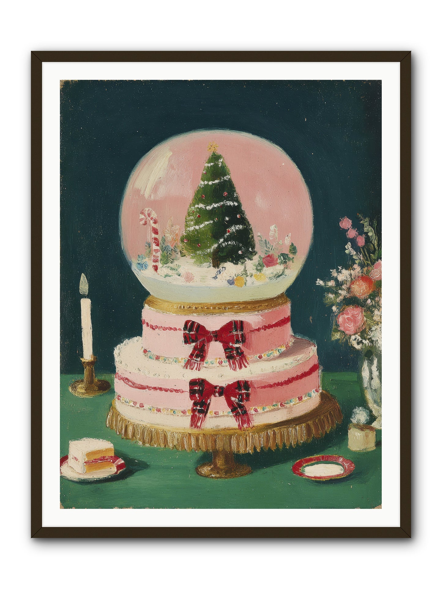 Tiny Magic -- Framed Print - Black 36x48