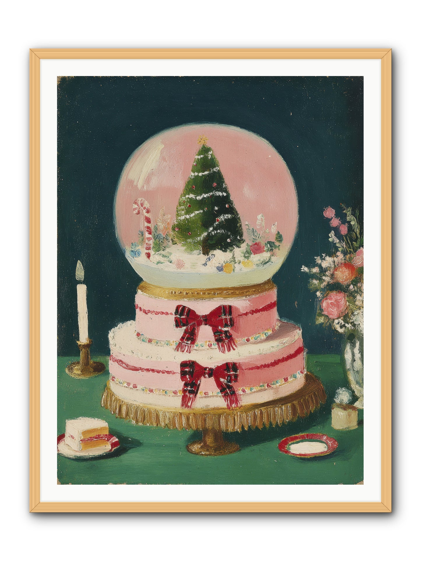 Tiny Magic -- Framed Print - Natural 36x48