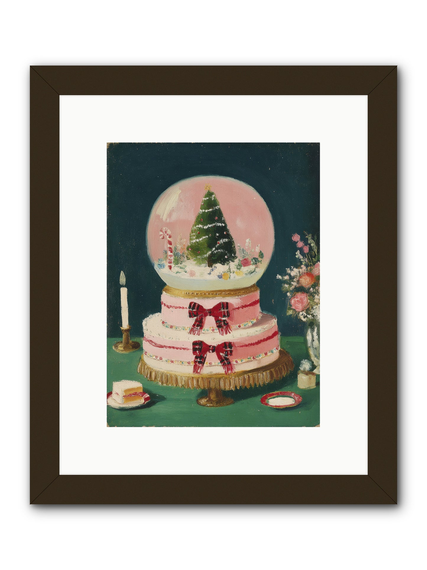 Tiny Magic -- Framed Print - Black 9x12