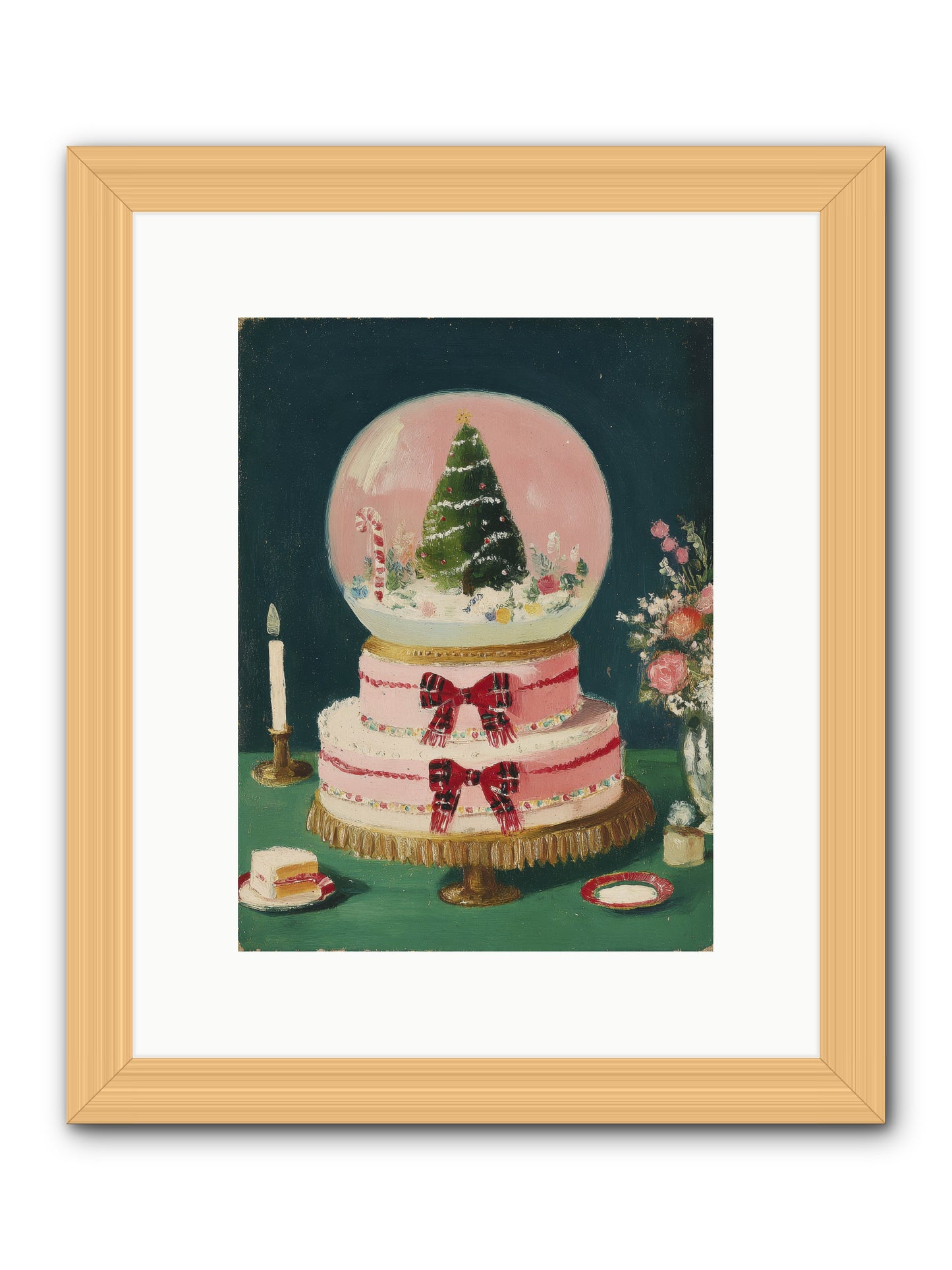 Tiny Magic -- Framed Print - Natural 9x12