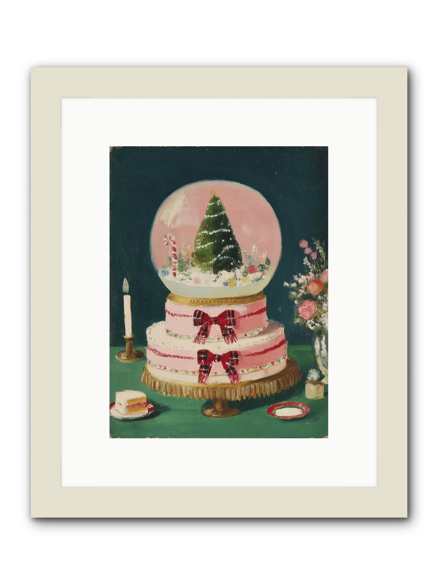 Tiny Magic -- Framed Print - White 9x12