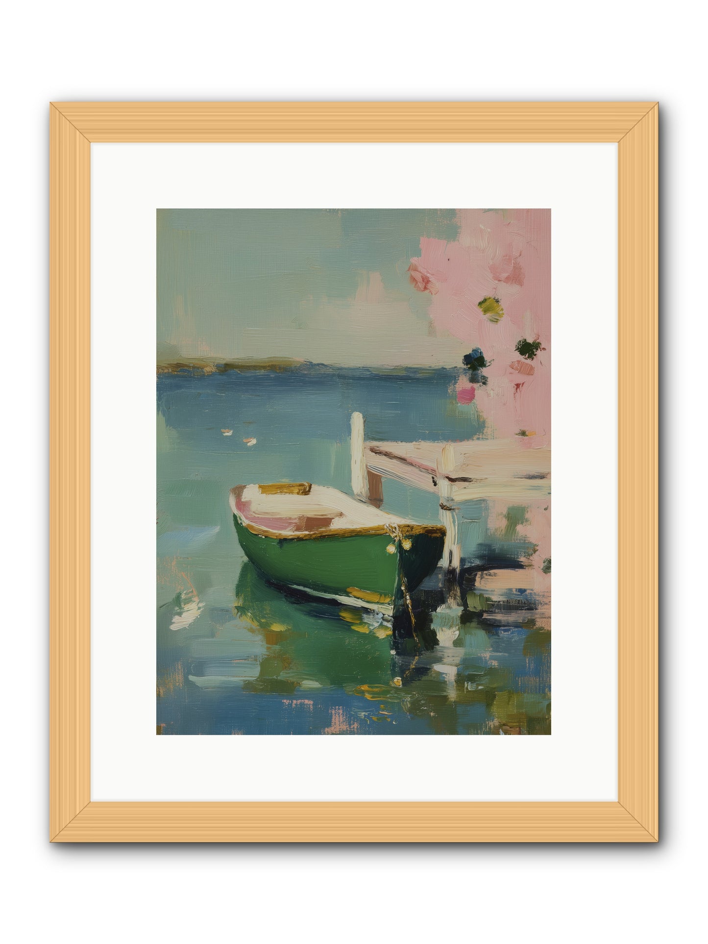 Tomorrow's Journey -- Framed Print - Natural 12x16