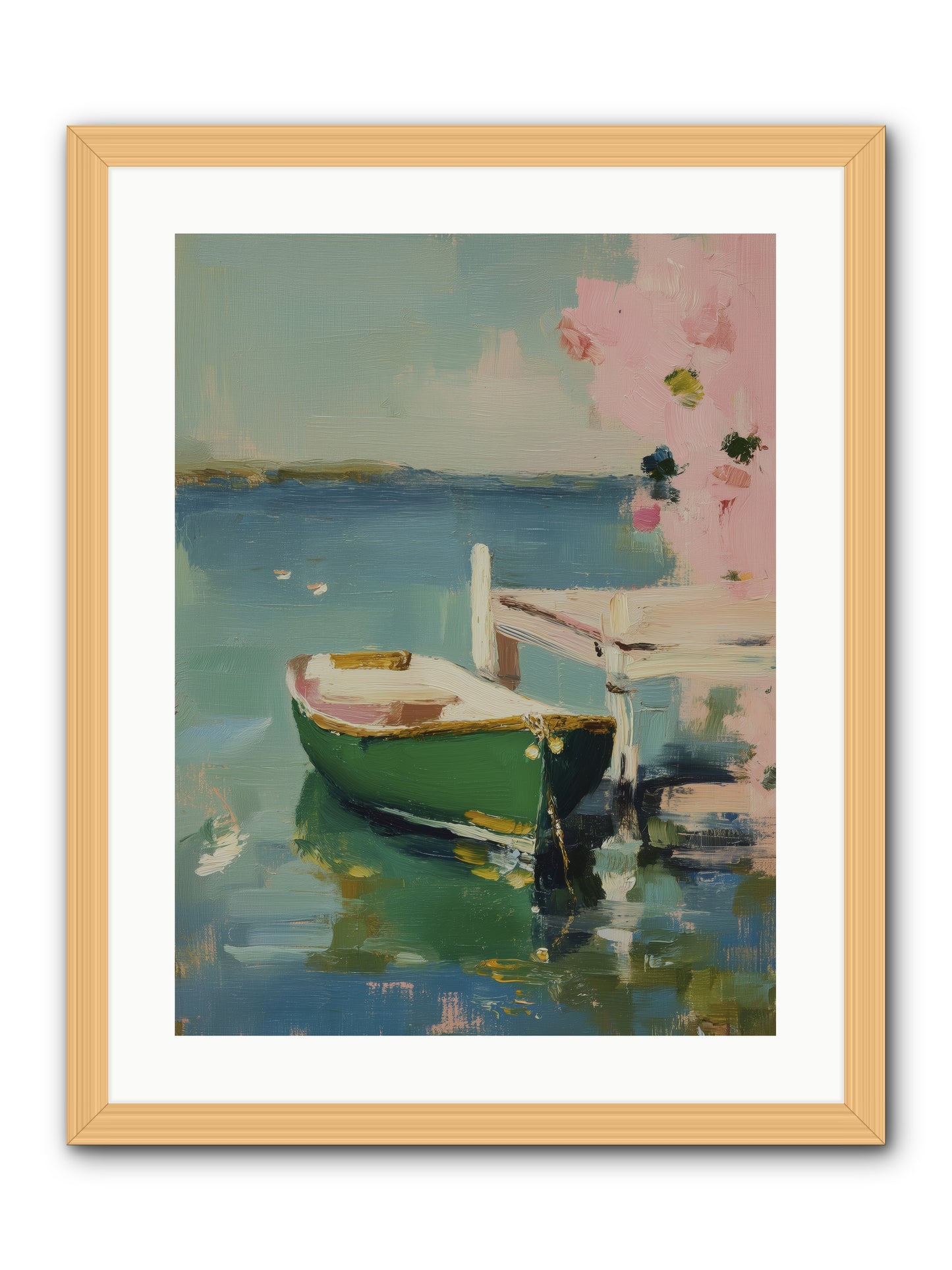 Tomorrow's Journey -- Framed Print - Natural 18x24