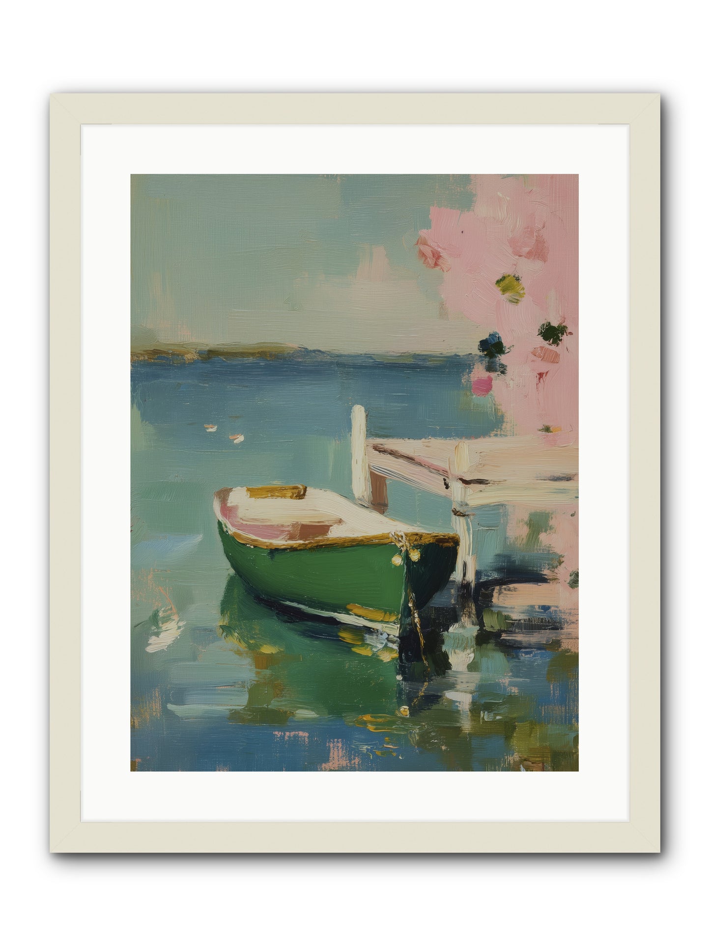 Tomorrow's Journey -- Framed Print - White 18x24