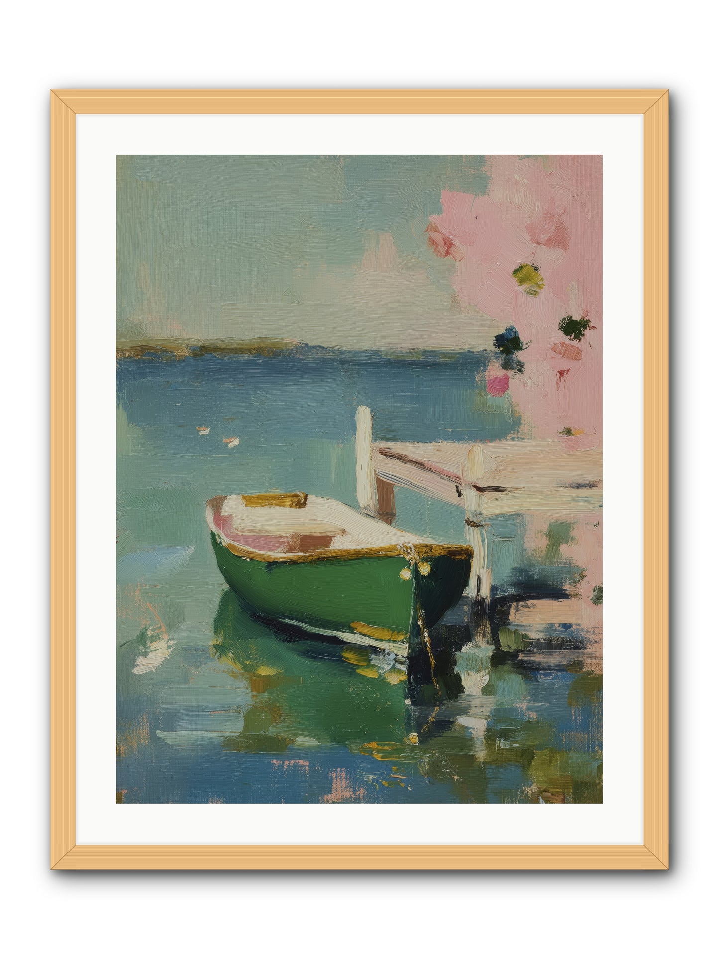 Tomorrow's Journey -- Framed Print - Natural 24x32