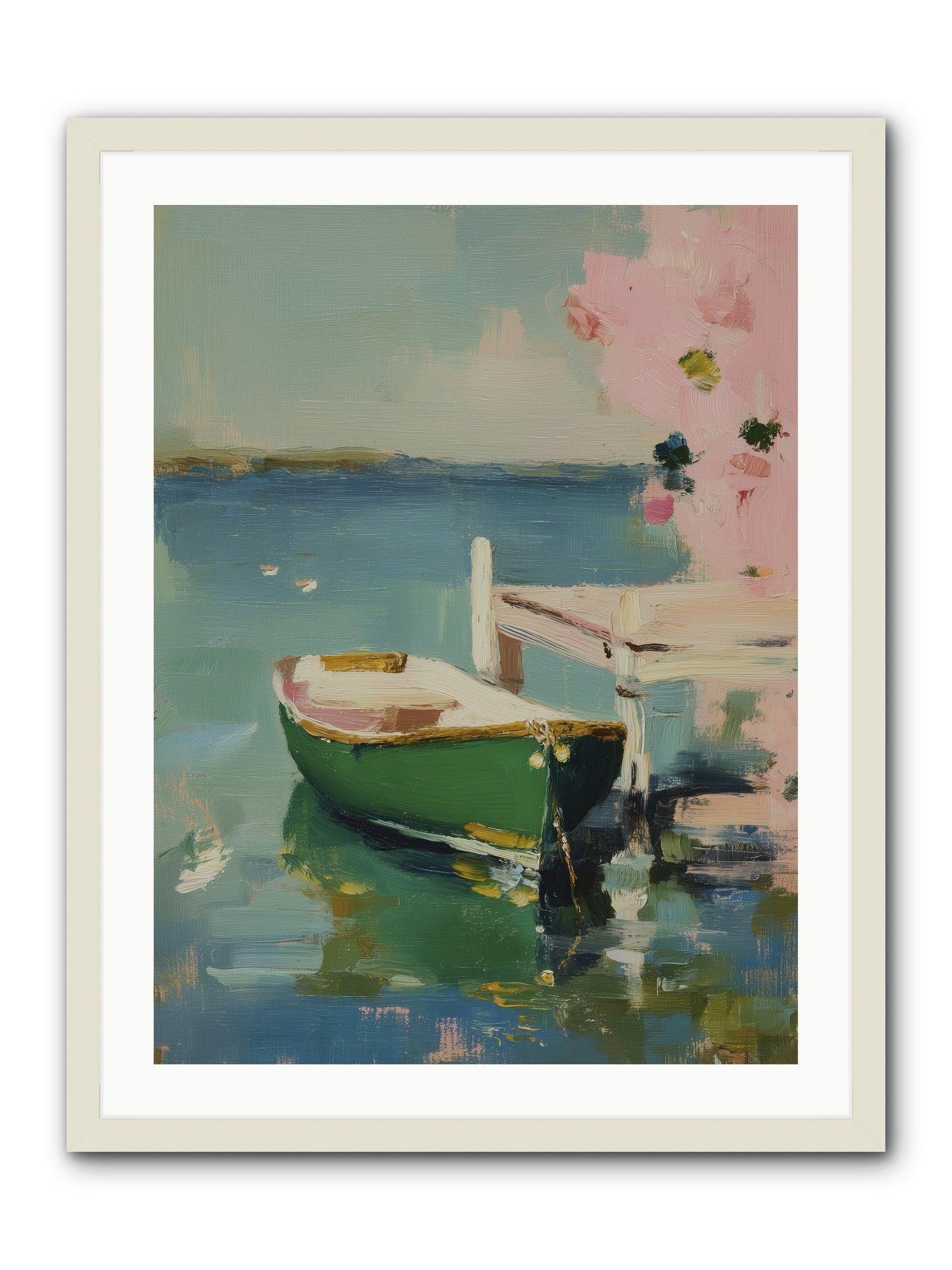 Tomorrow's Journey -- Framed Print - White 24x32